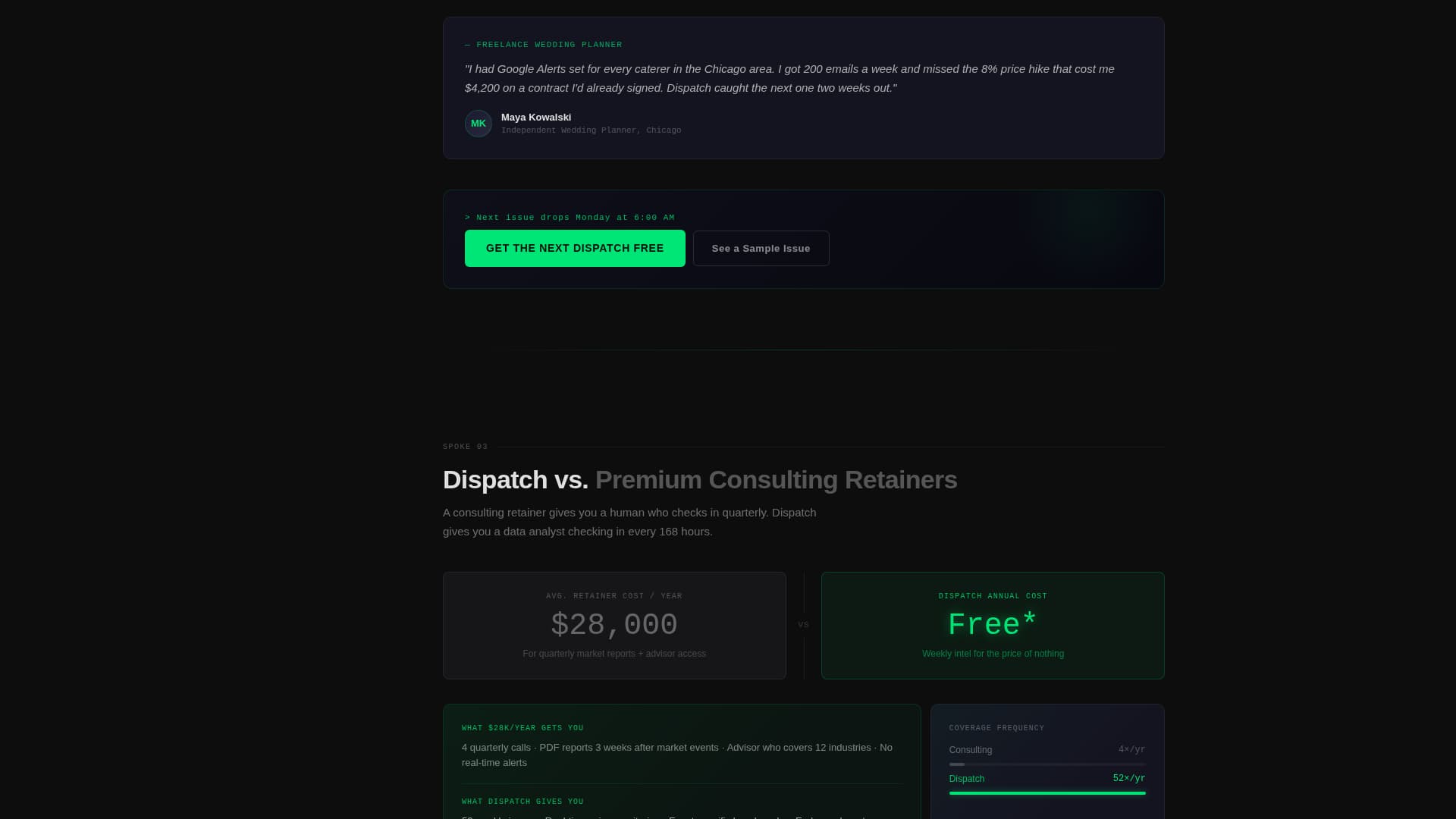 Event Planning Digital Presence Specialist Cost Calculator Website Template