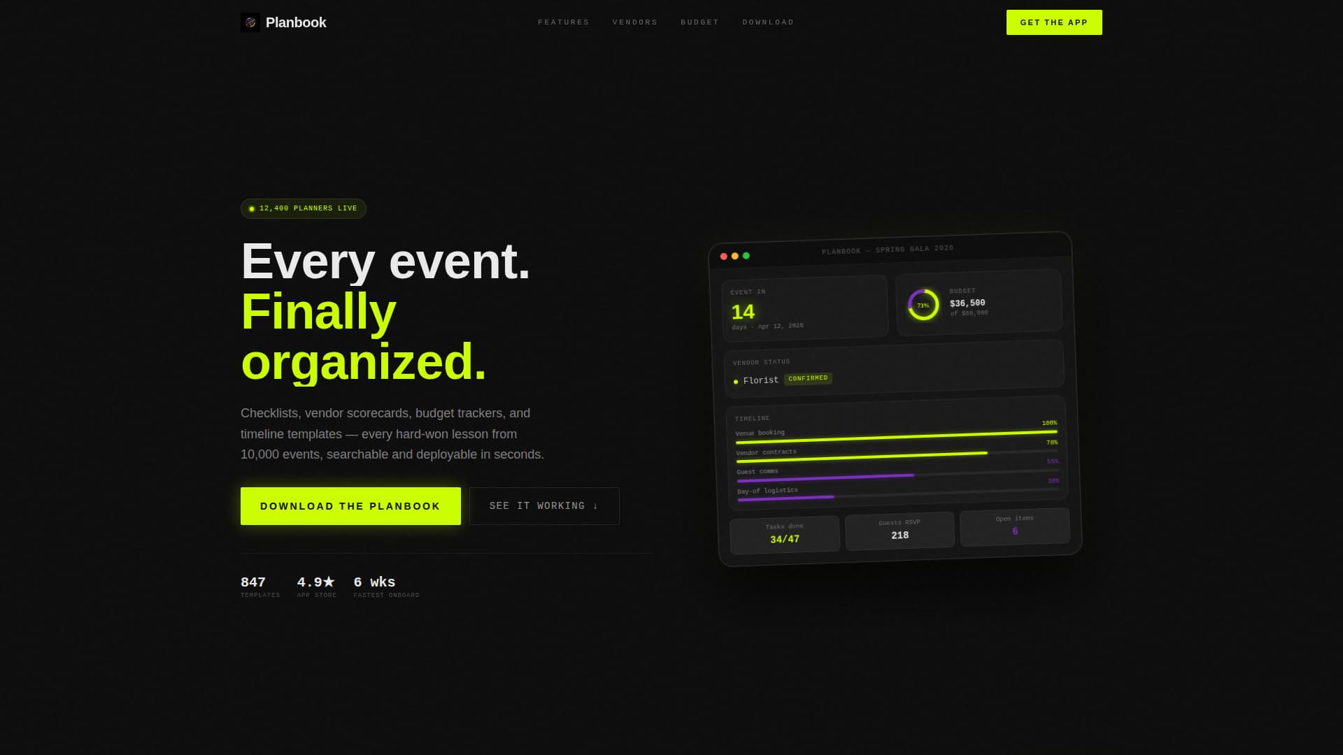 Event Planning Digital Presence Complete Professional Website Template