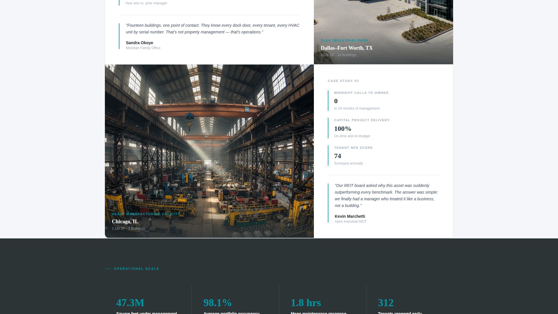 Lease - Powerful Industrialproperty Landing Page Template