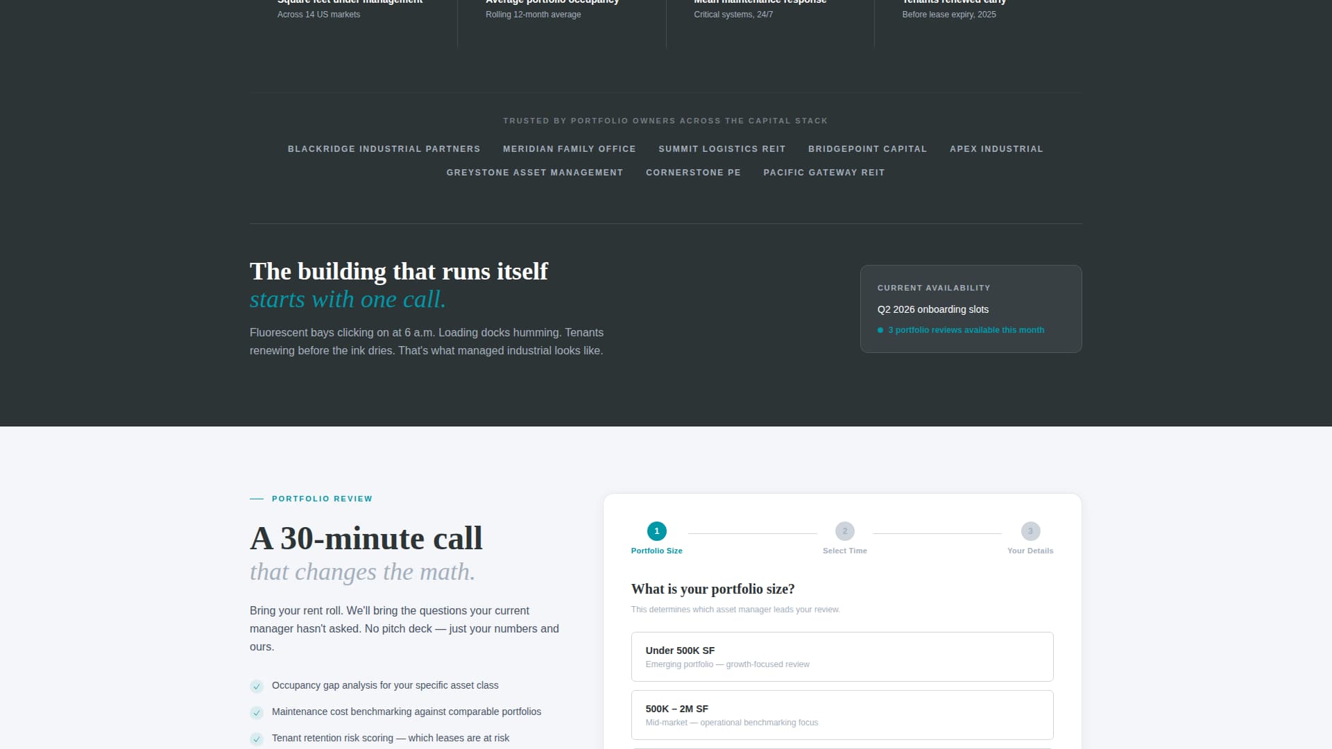 Lease - Powerful Industrialproperty Landing Page Template