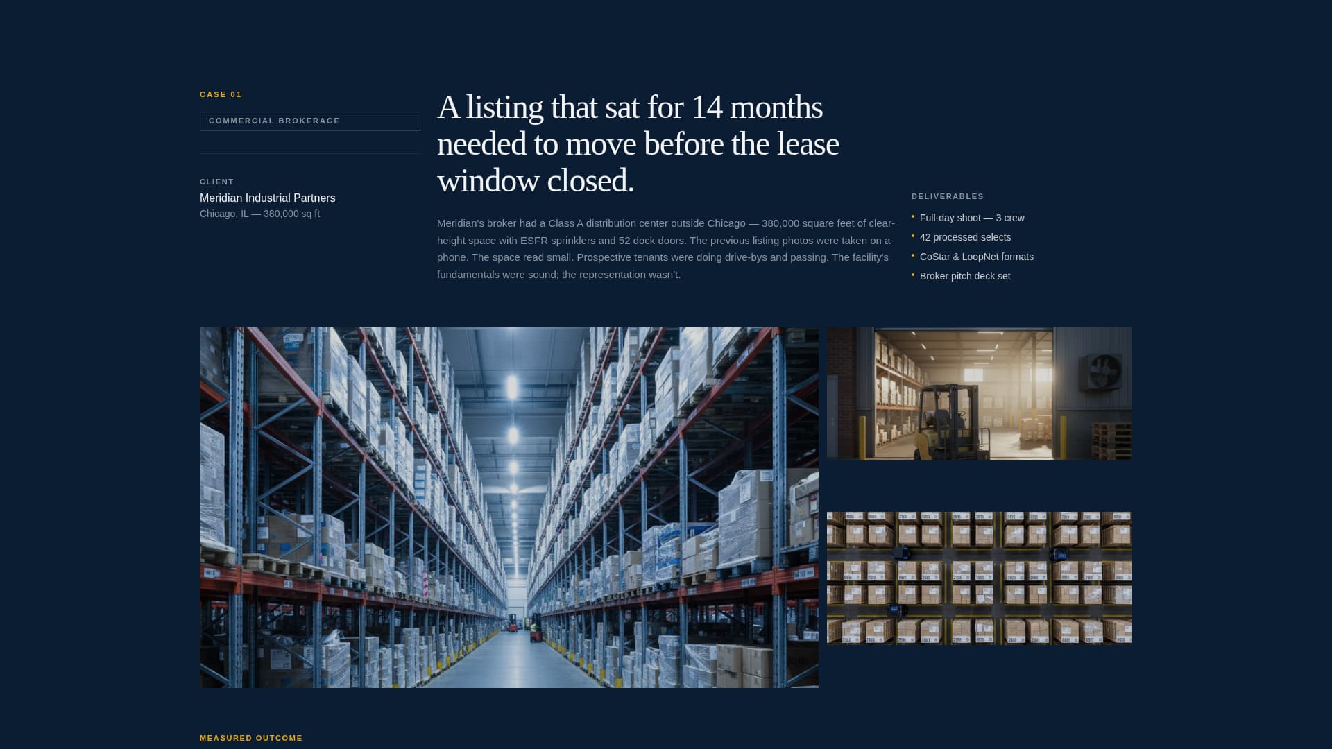 Depot - Precision Warehouse Landing Page Template
