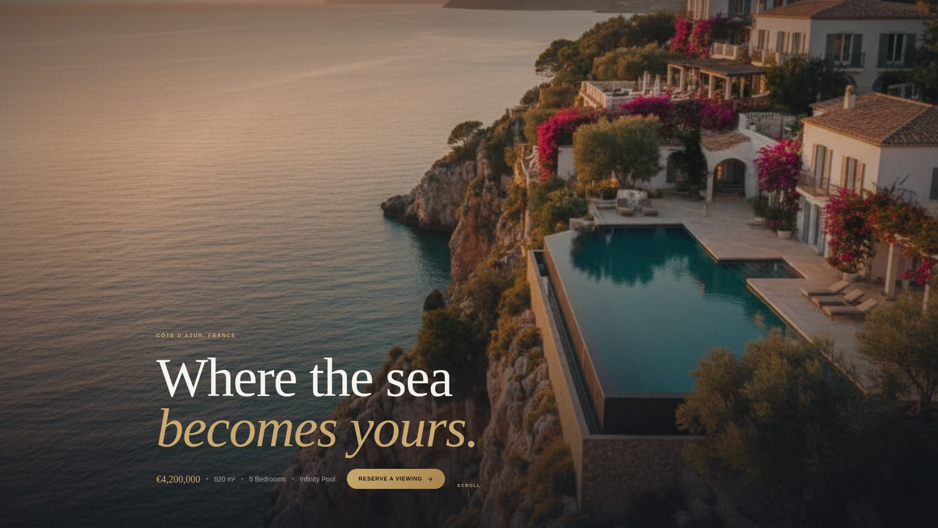 Latitude - Immersive Property Landing Page Template