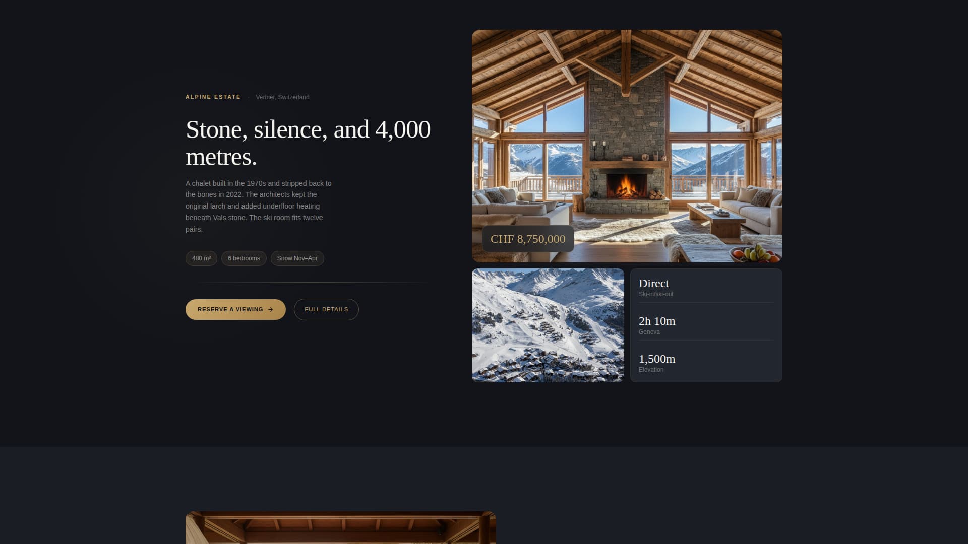 Latitude - Immersive Property Landing Page Template