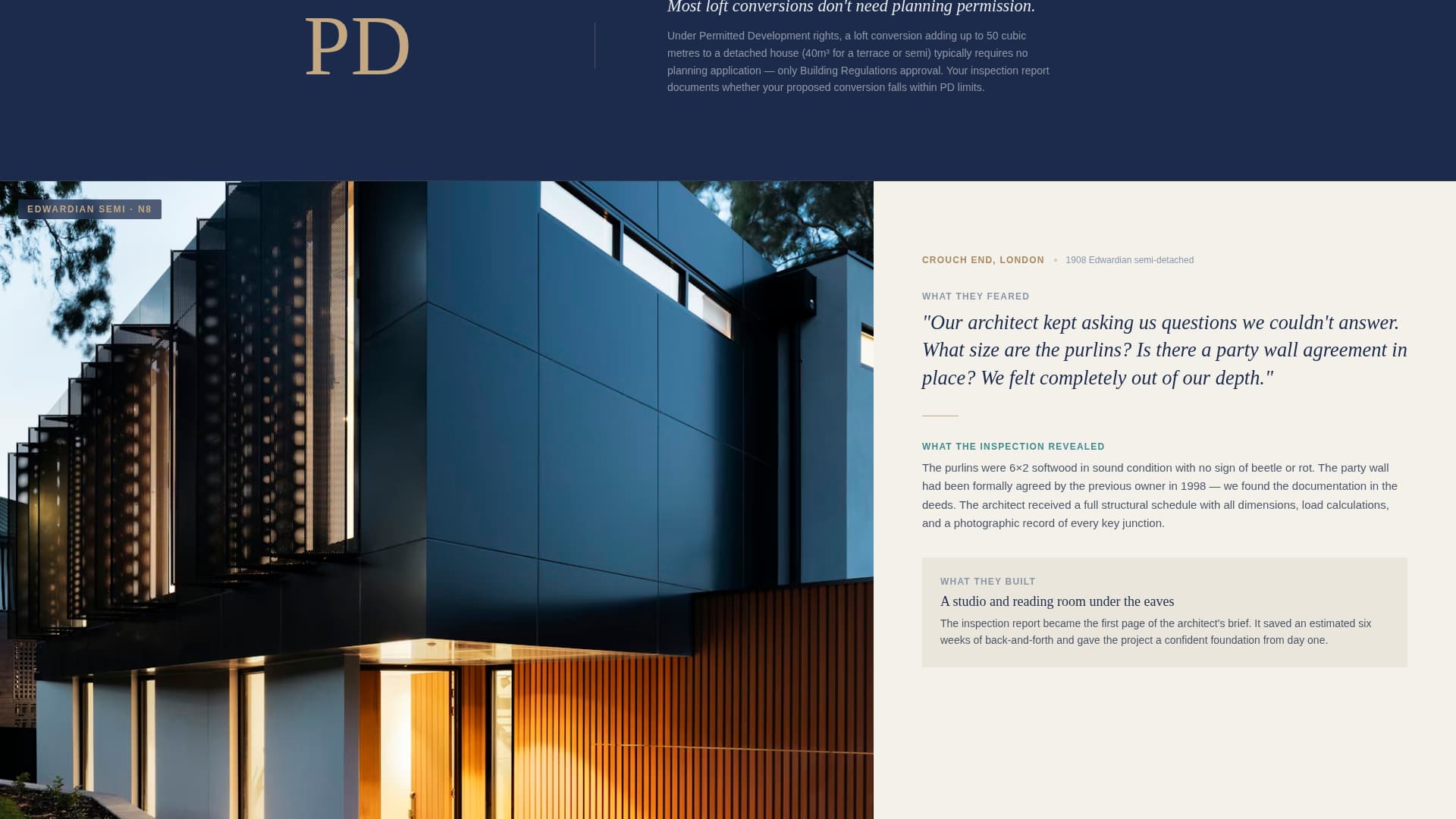 Joists - Trusted Loftconversion Landing Page Template