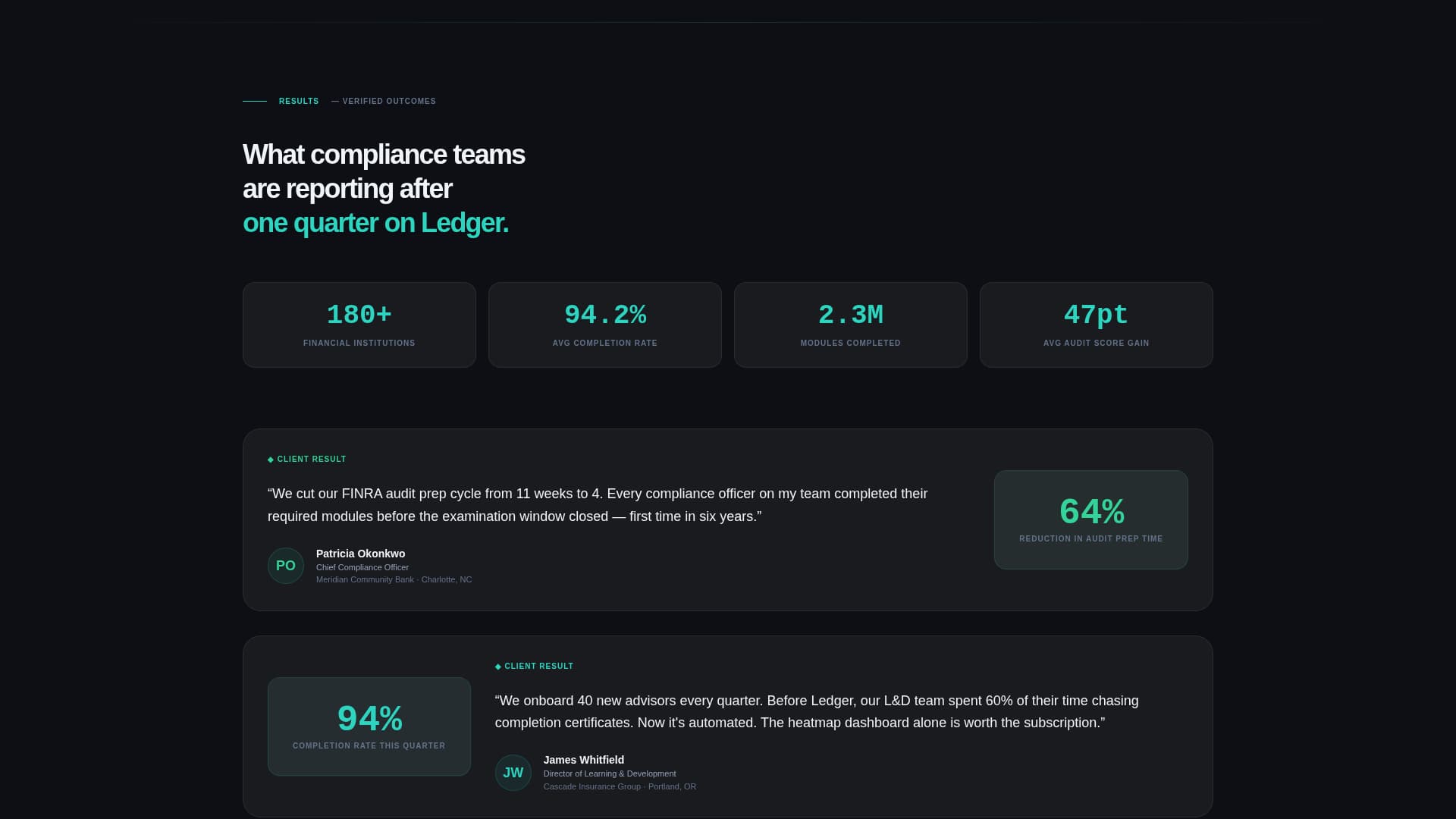 Fortify — Smart Regulatory Compliance Landing Page Template