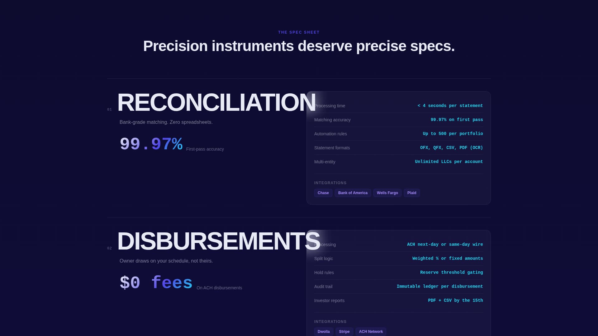 Manage — Property Platform Landing Page Template