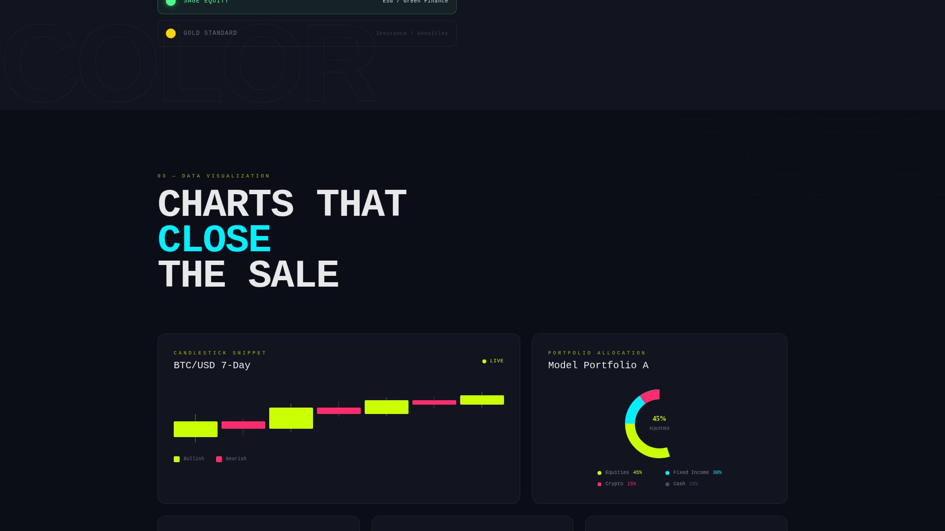 Ticker - Dynamic Fintech Landing Page Template