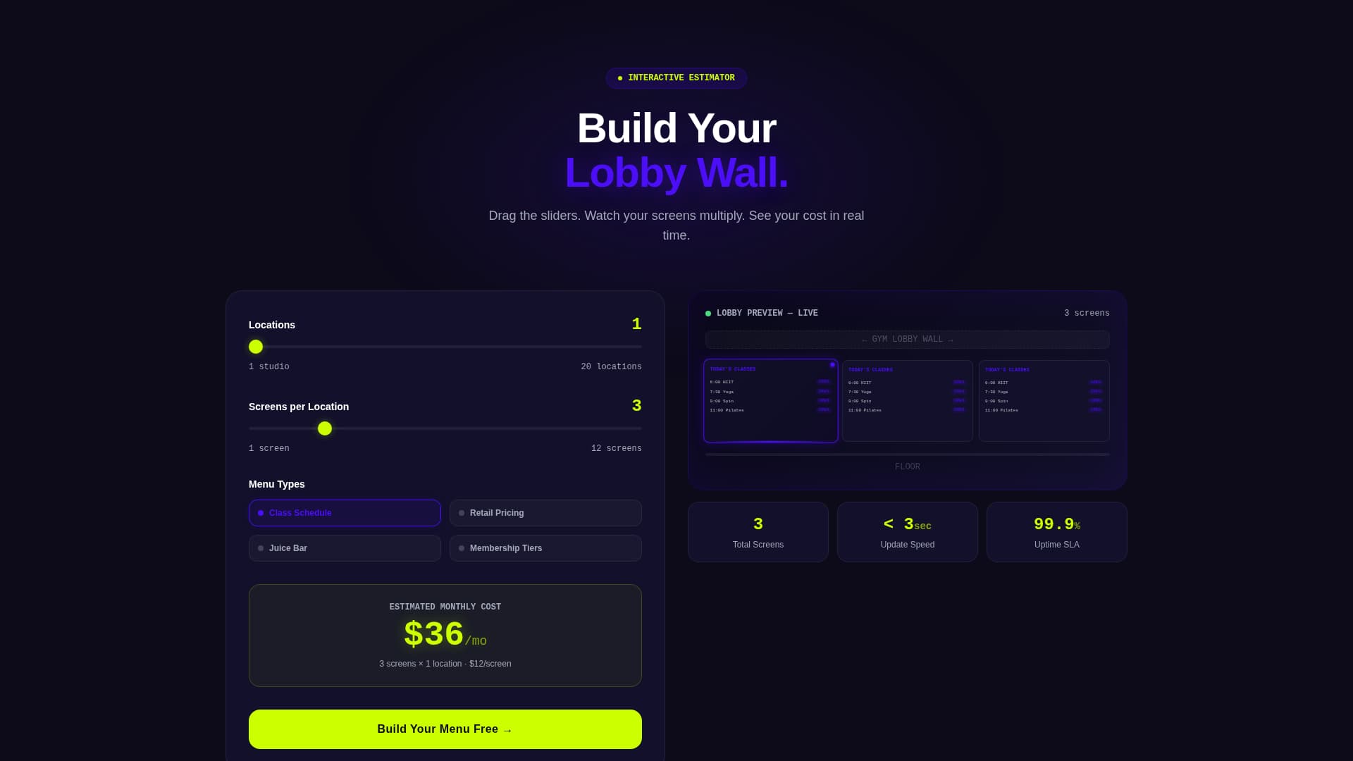 Grind - Dynamic Fitness Landing Page Template