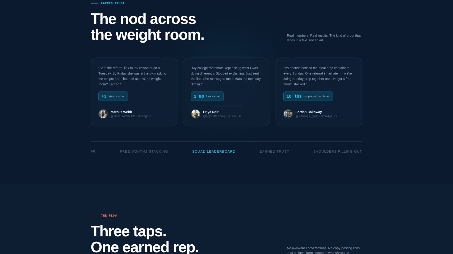 Referralflow - Dynamic Fitness Landing Page Template