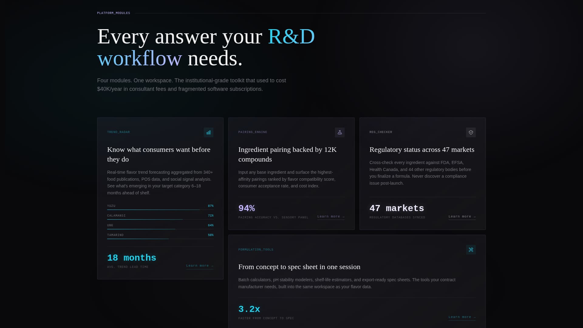 Palate - Innovative Beverage Landing Page Template