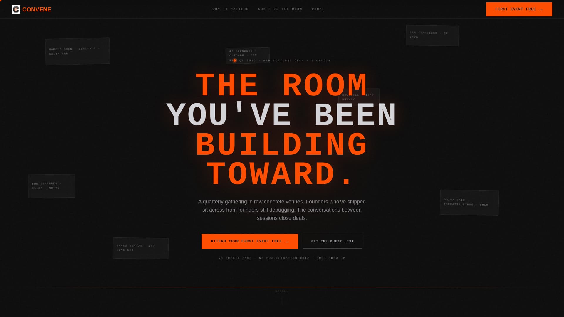 Startup Event & Competition Professional Website Template