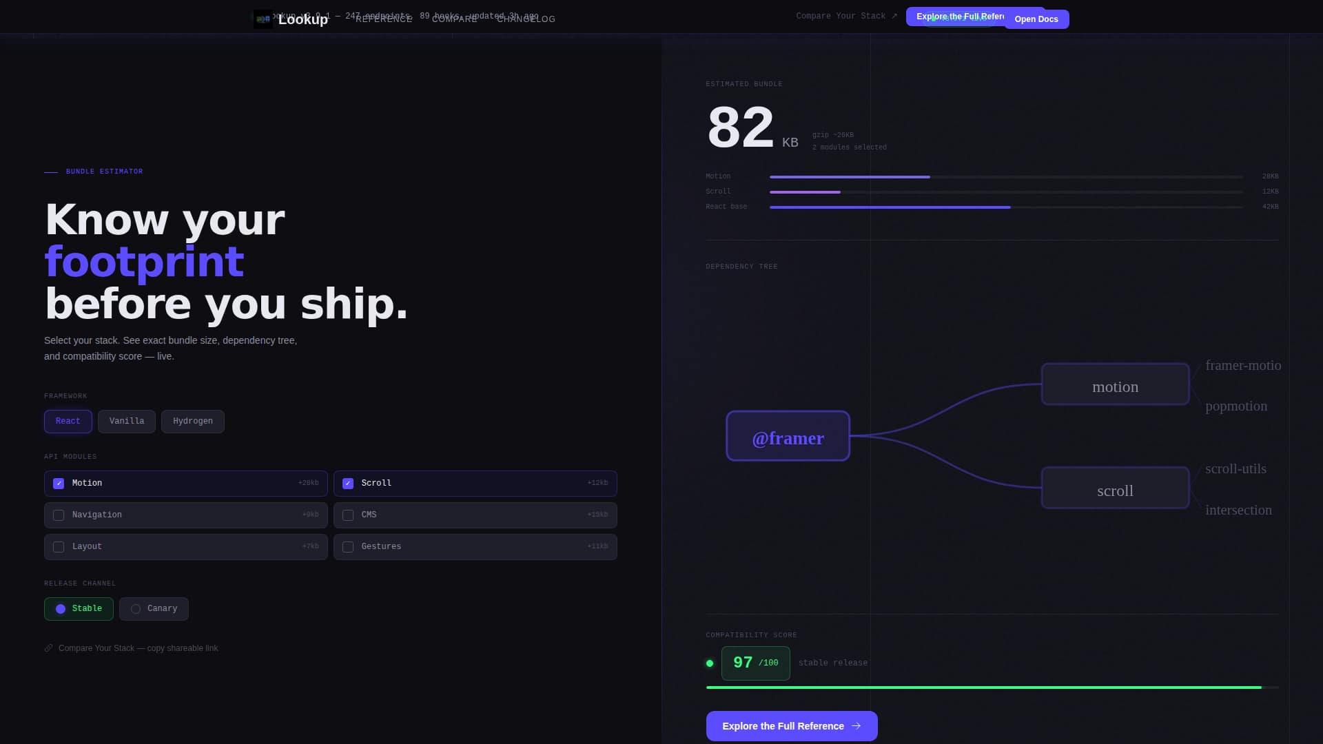 Lookup - Definitive API Landing Page Template