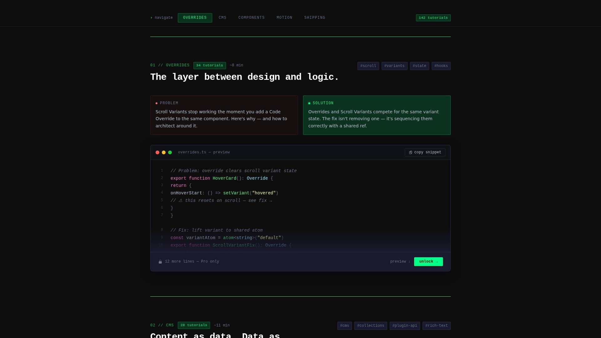 Framecraft - Powerful Developer Landing Page Template