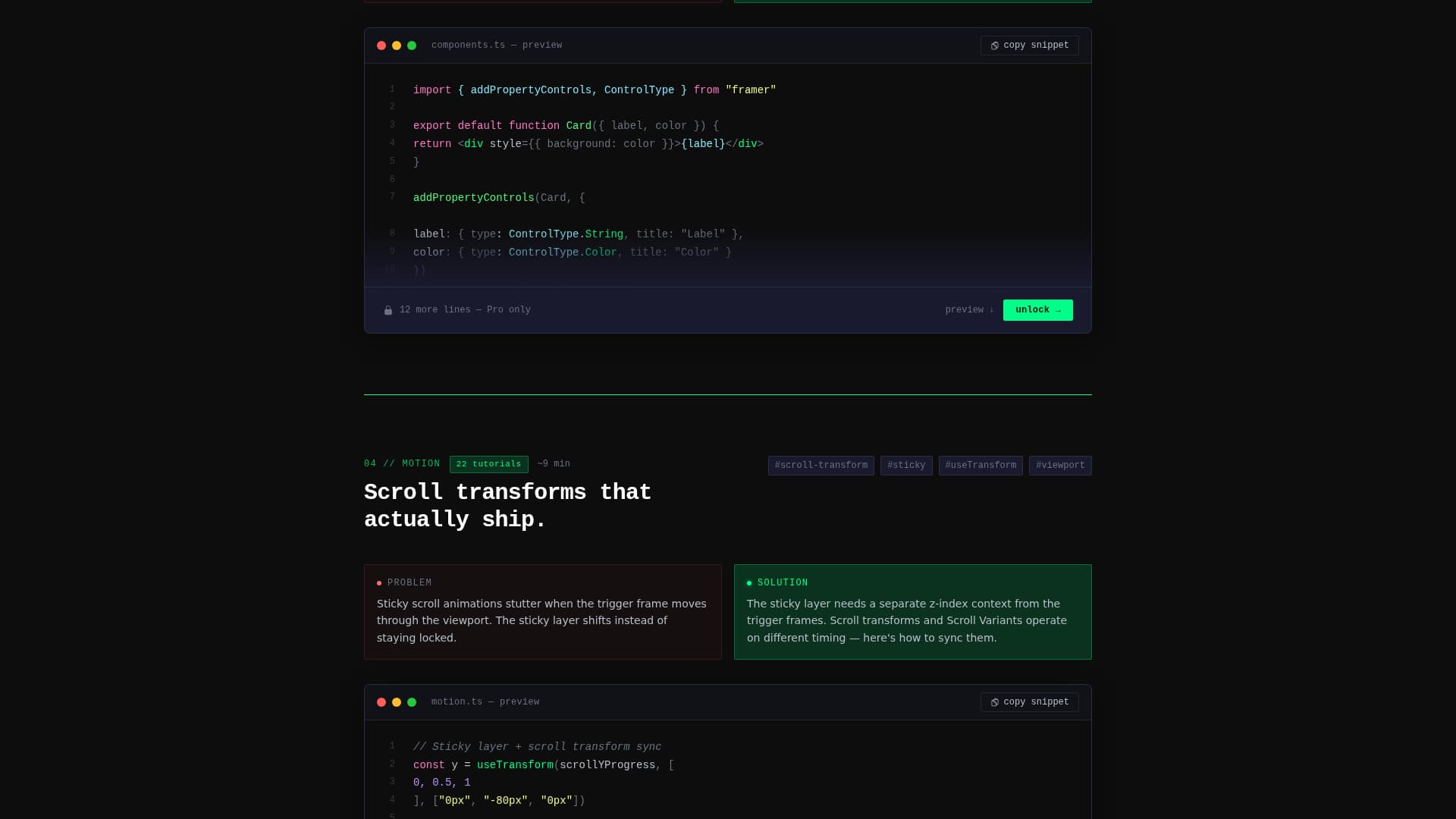 Framecraft - Powerful Developer Landing Page Template