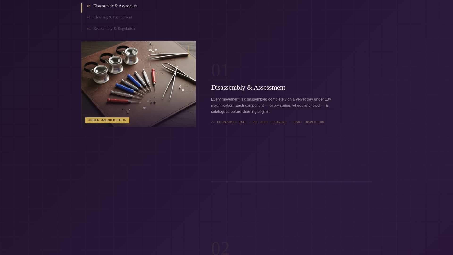 Horologist - Exquisite Timepiece Landing Page Template