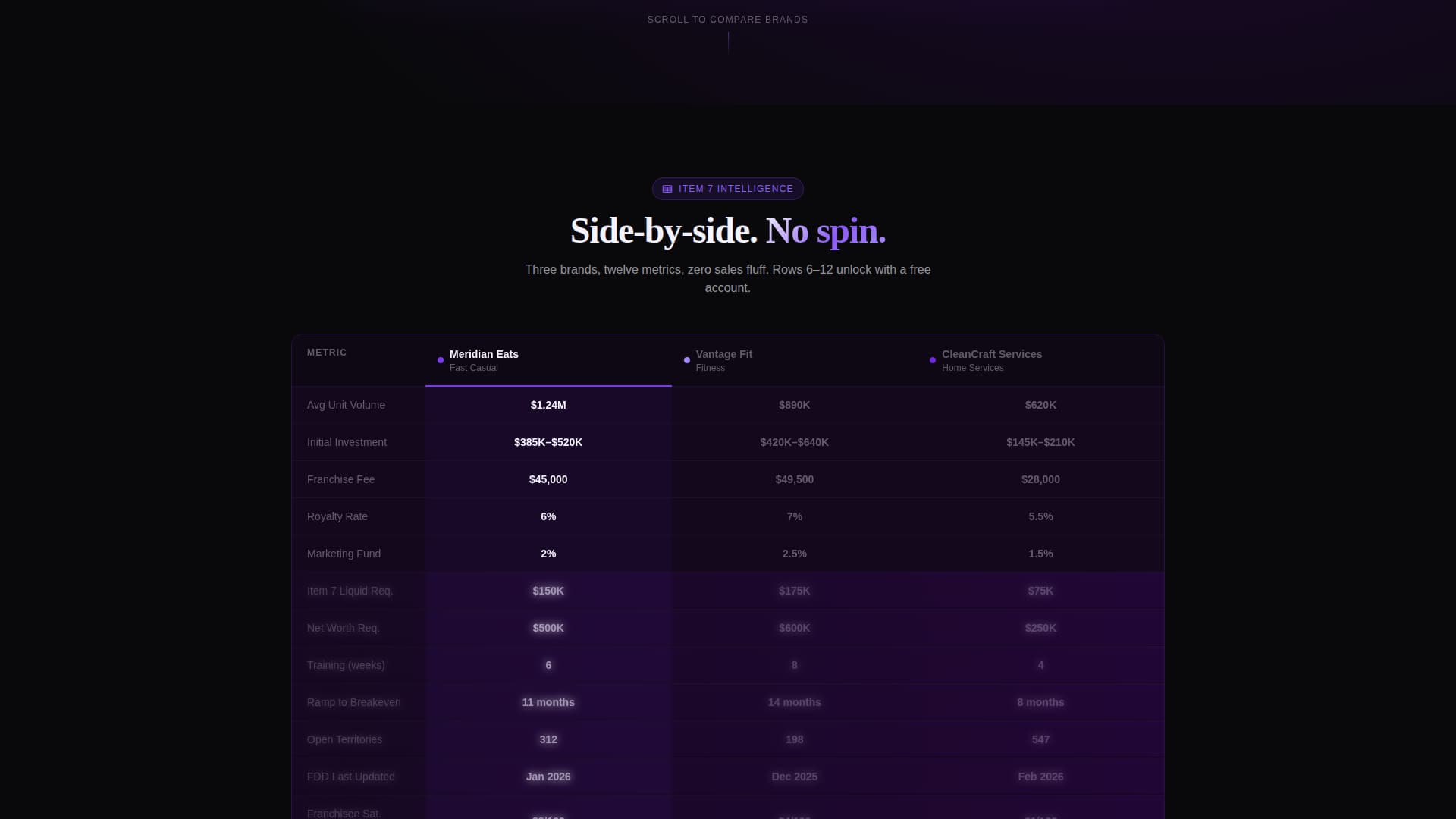 FranchiseVault - Powerful Franchise Landing Page Template