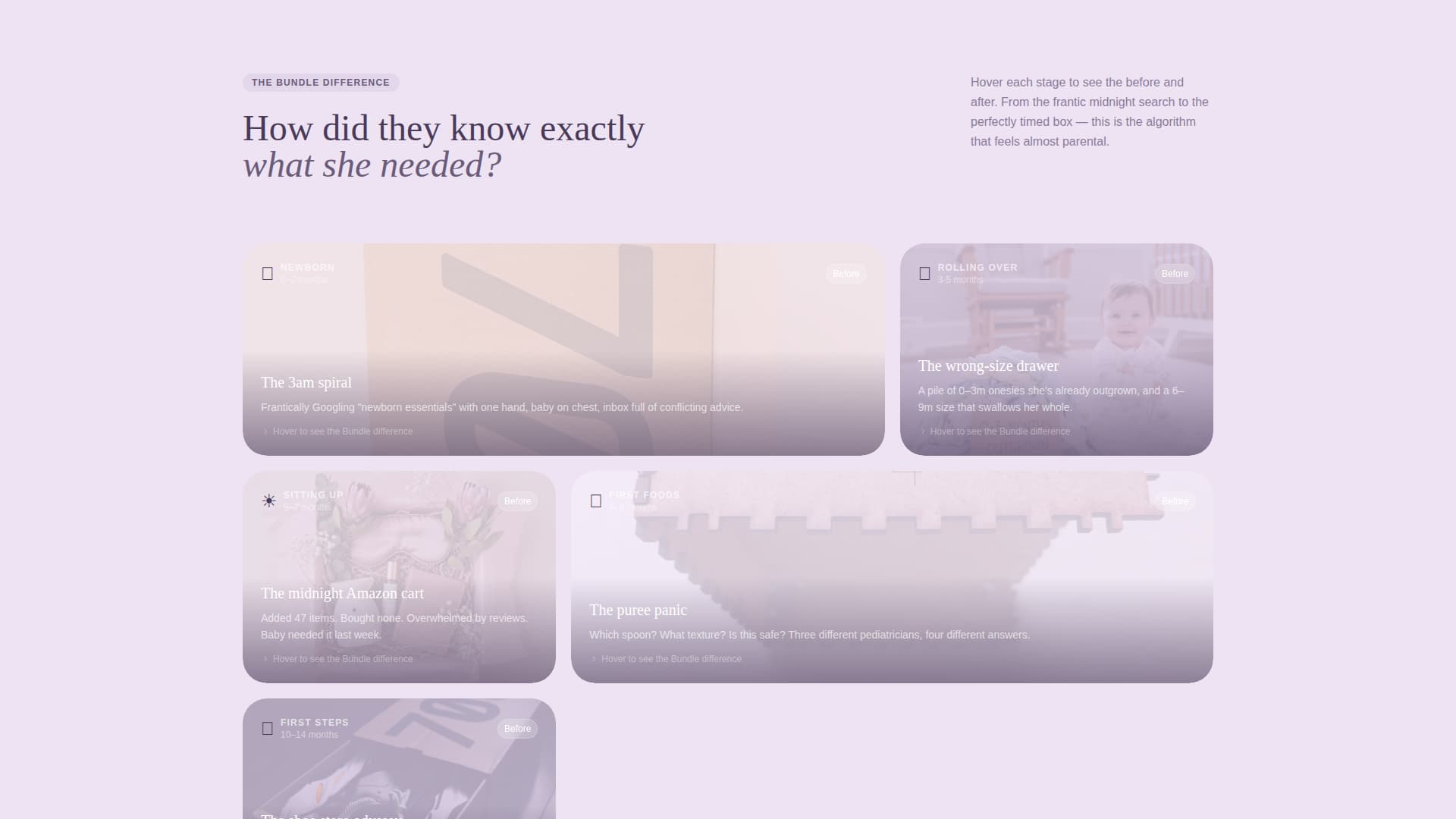 Bundle - Heartfelt Baby Landing Page Template