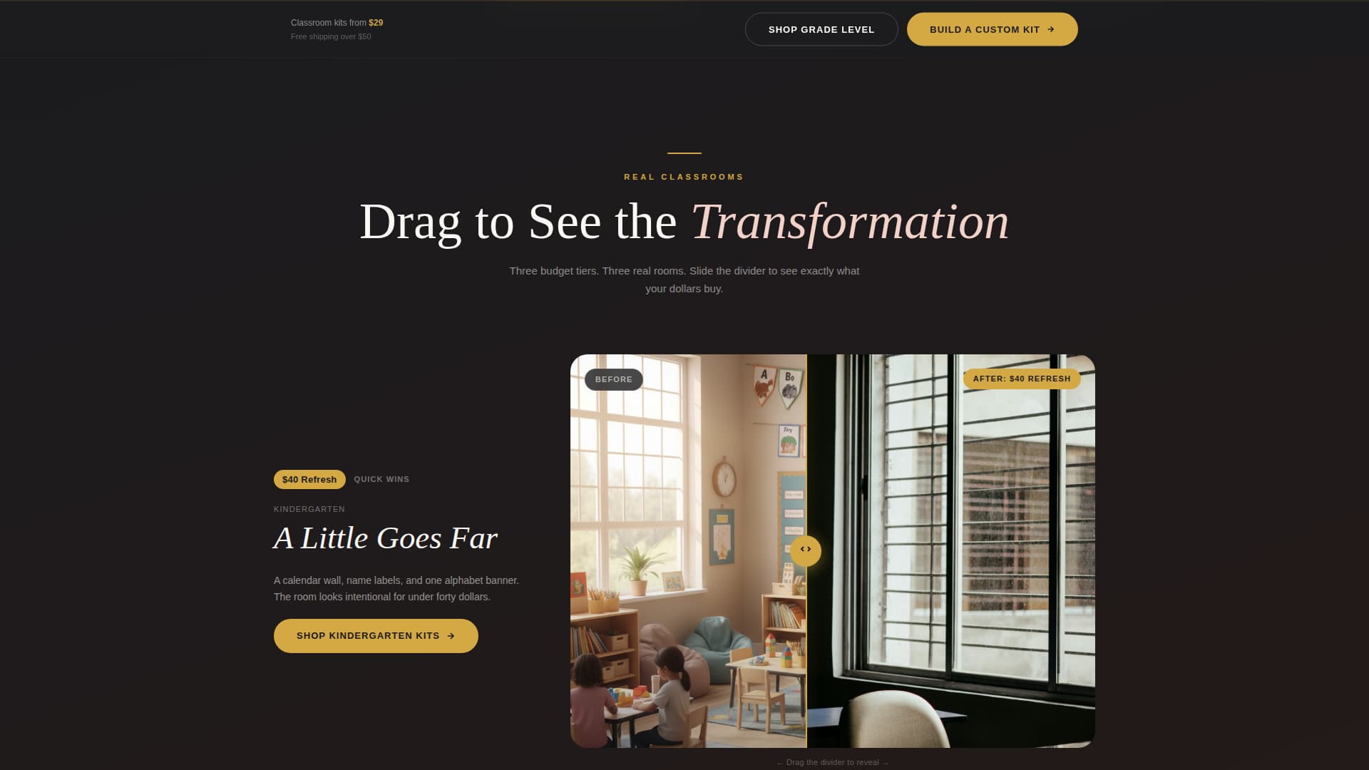 Homeroom - Vibrant Classroom Landing Page Template