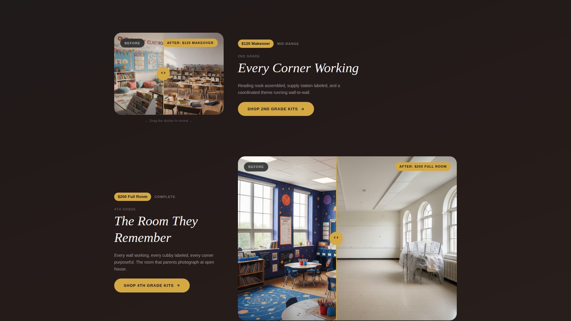 Homeroom - Vibrant Classroom Landing Page Template