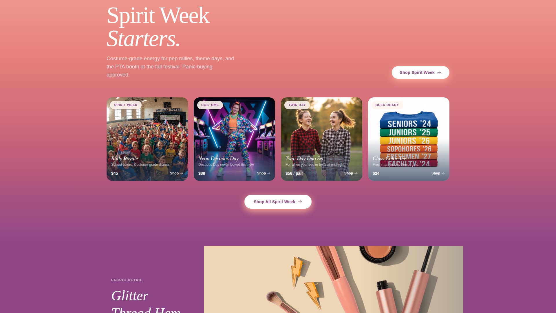 Homeroom - Fresh Backtoschool Landing Page Template