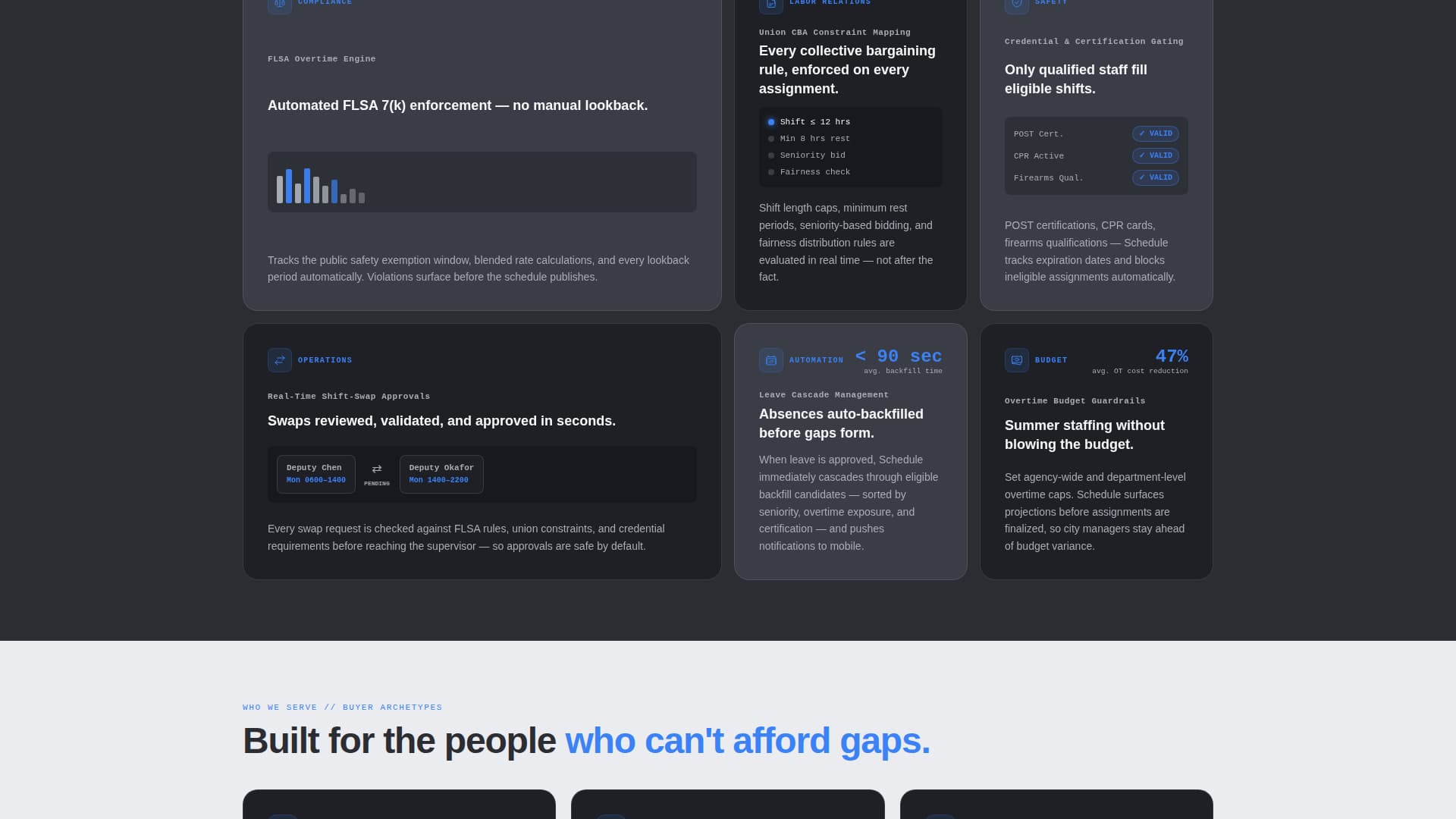 Civic Admin — Government Landing Page Template