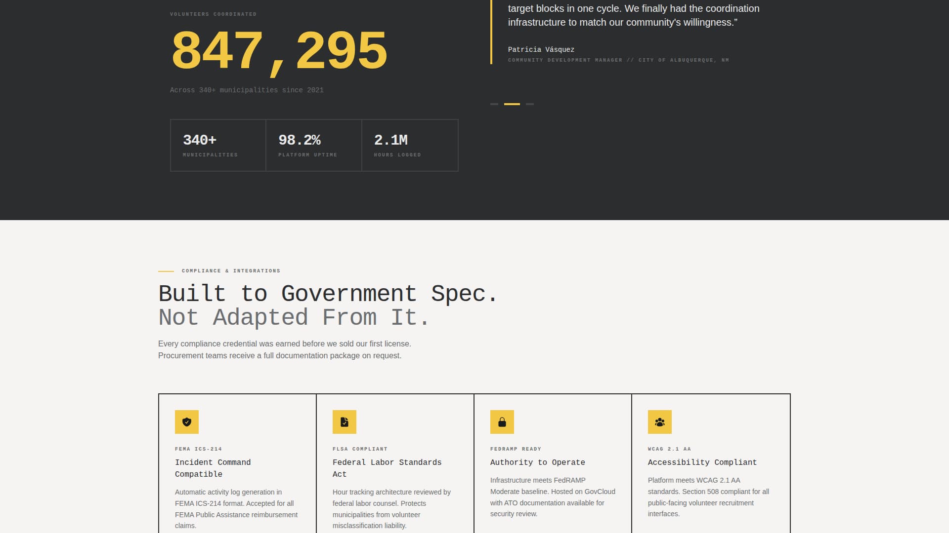 Mobilize - Powerful Volunteer Landing Page Template