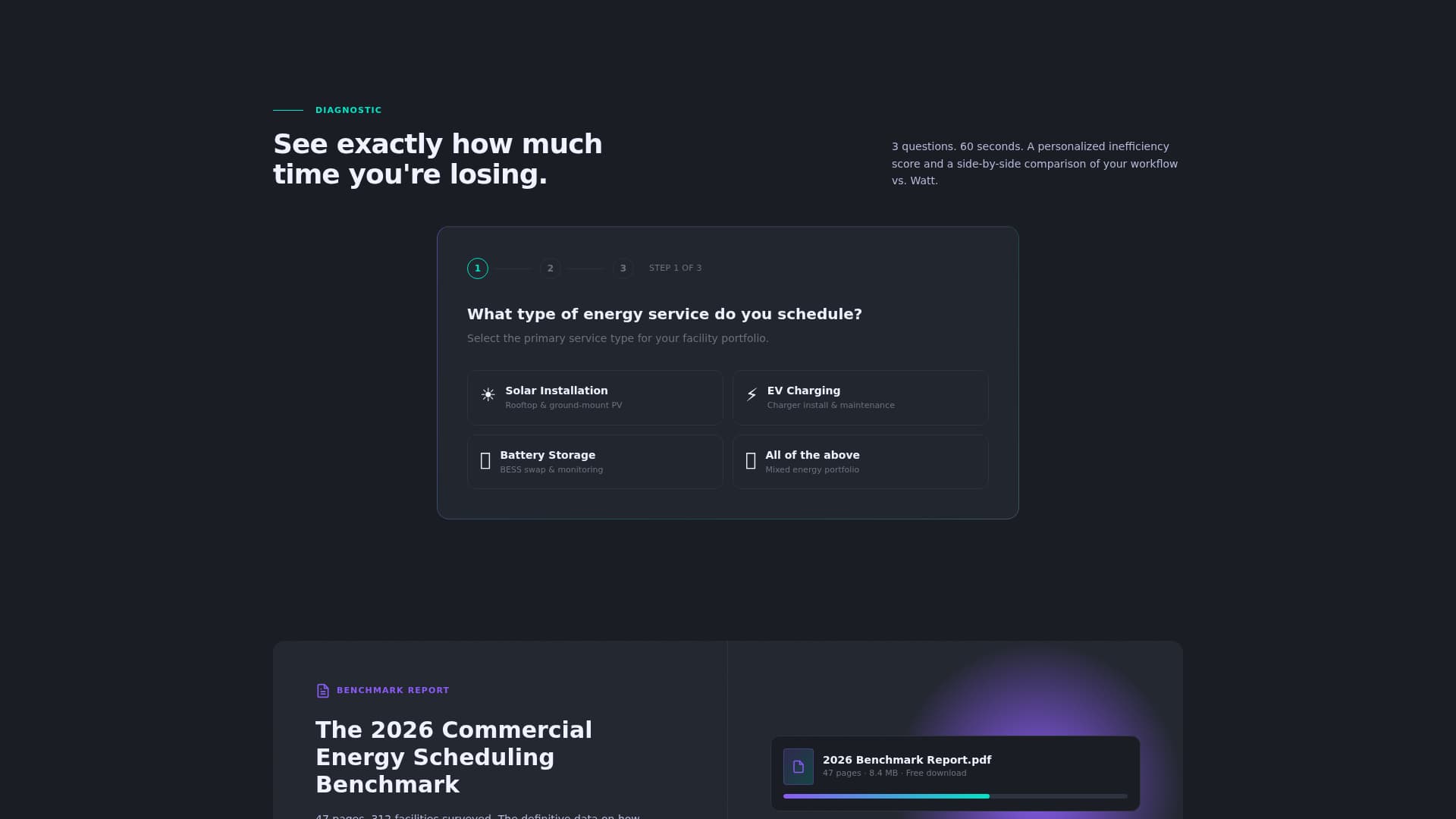 Watt - Dynamic Green Energy Landing Page Template