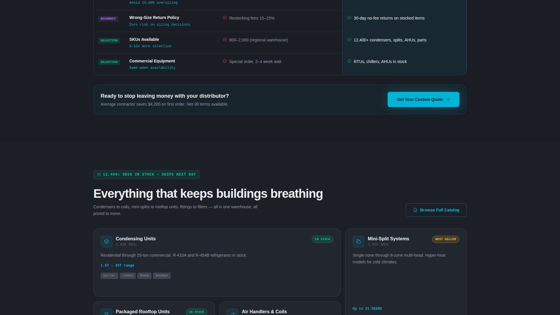 Airflow - High Performance HVAC Landing Page Template