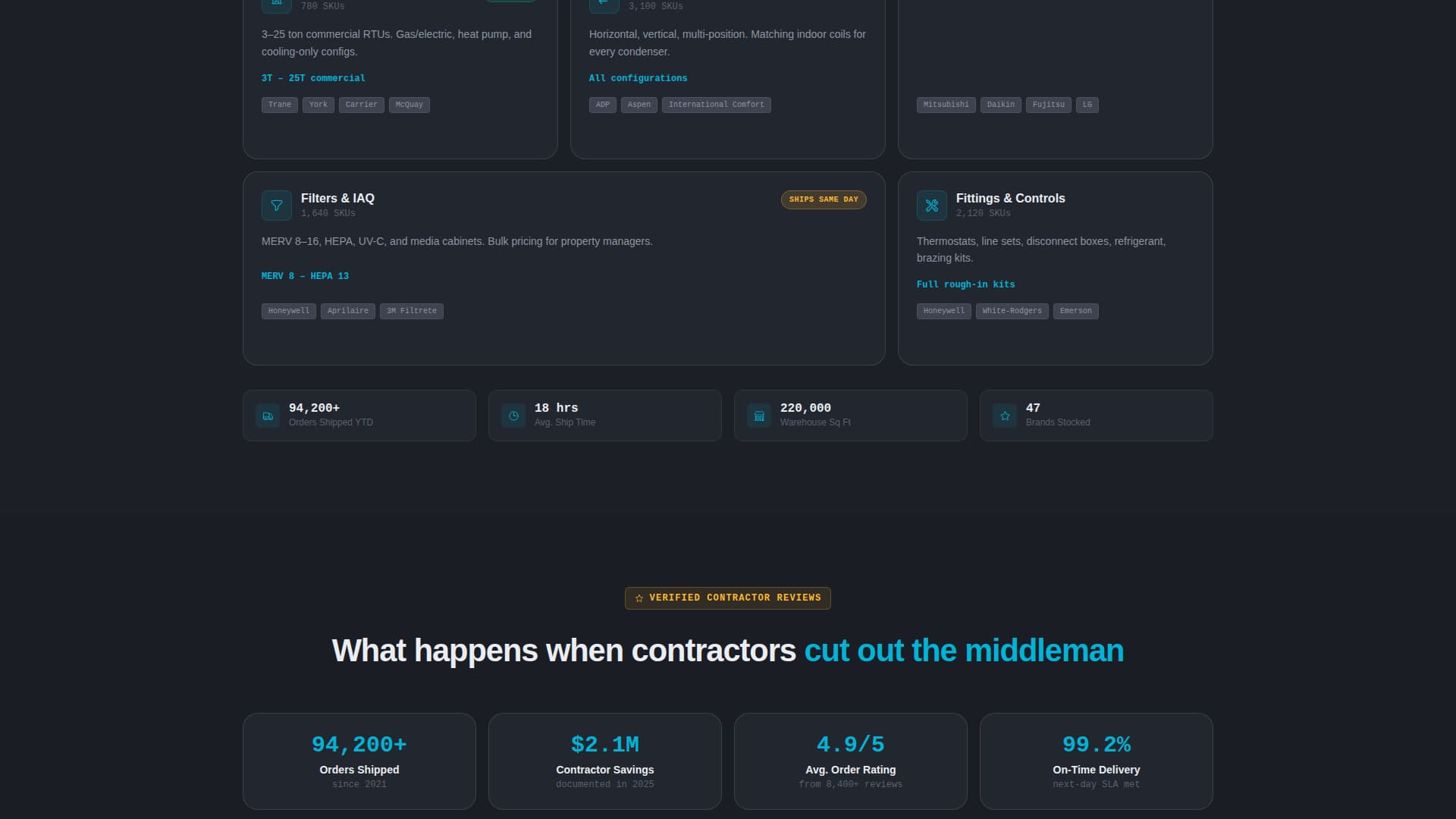 Airflow - High Performance HVAC Landing Page Template