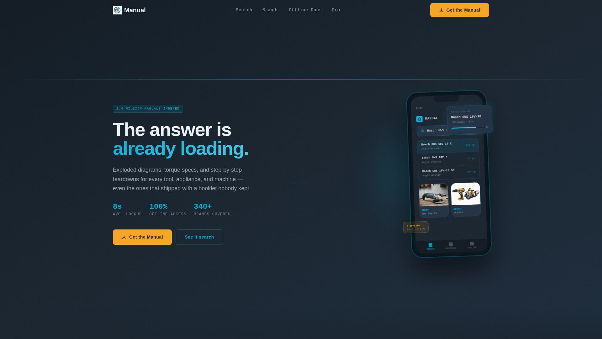 Manual - Powerful Hardware Landing Page Template