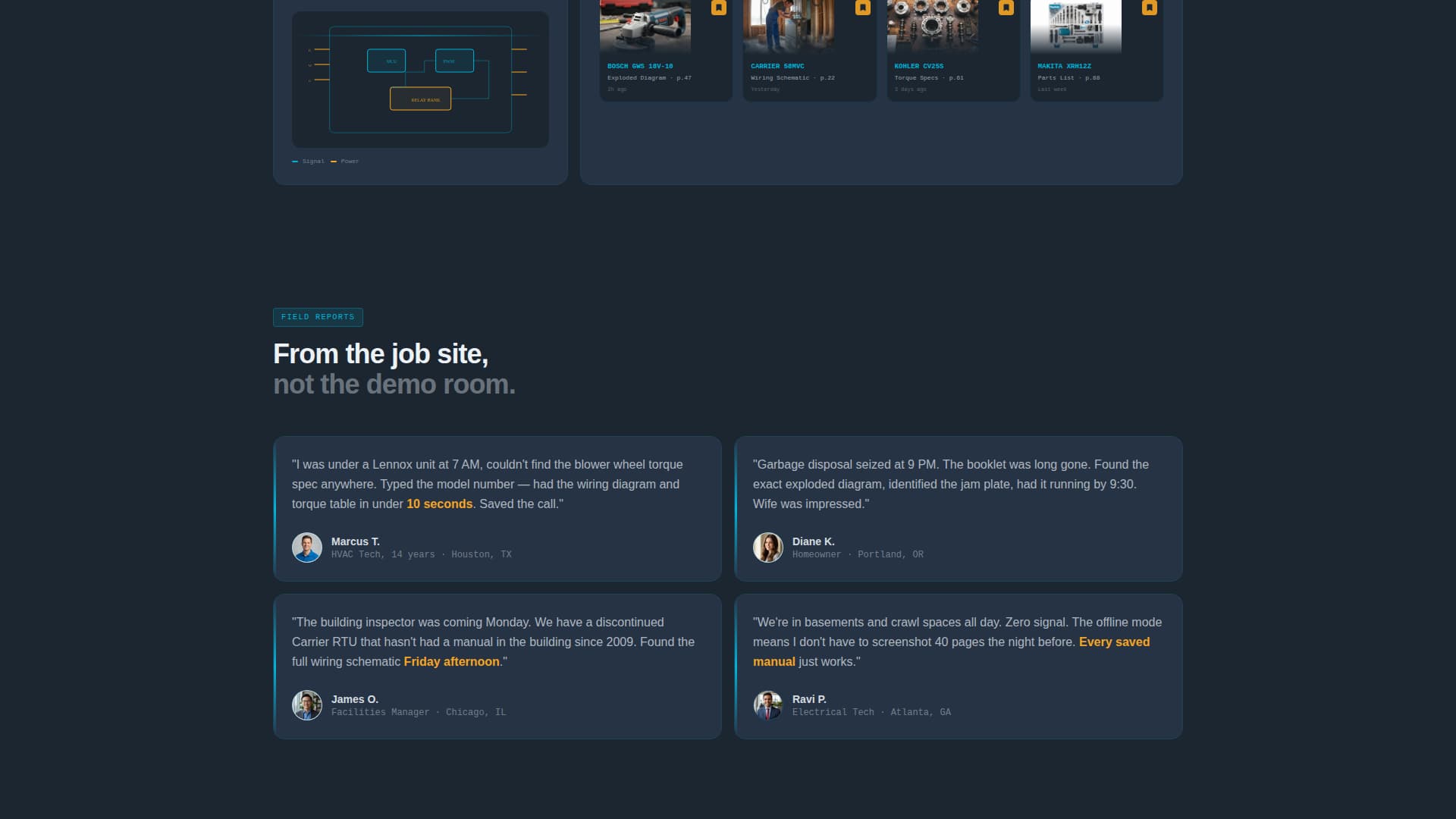 Manual - Powerful Hardware Landing Page Template