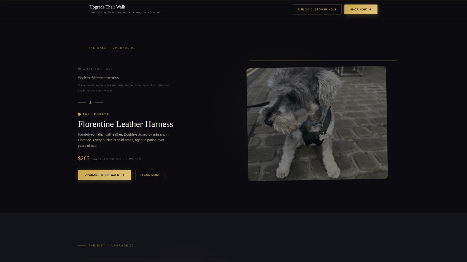 Pedigree - Luxe Boutique Landing Page Template