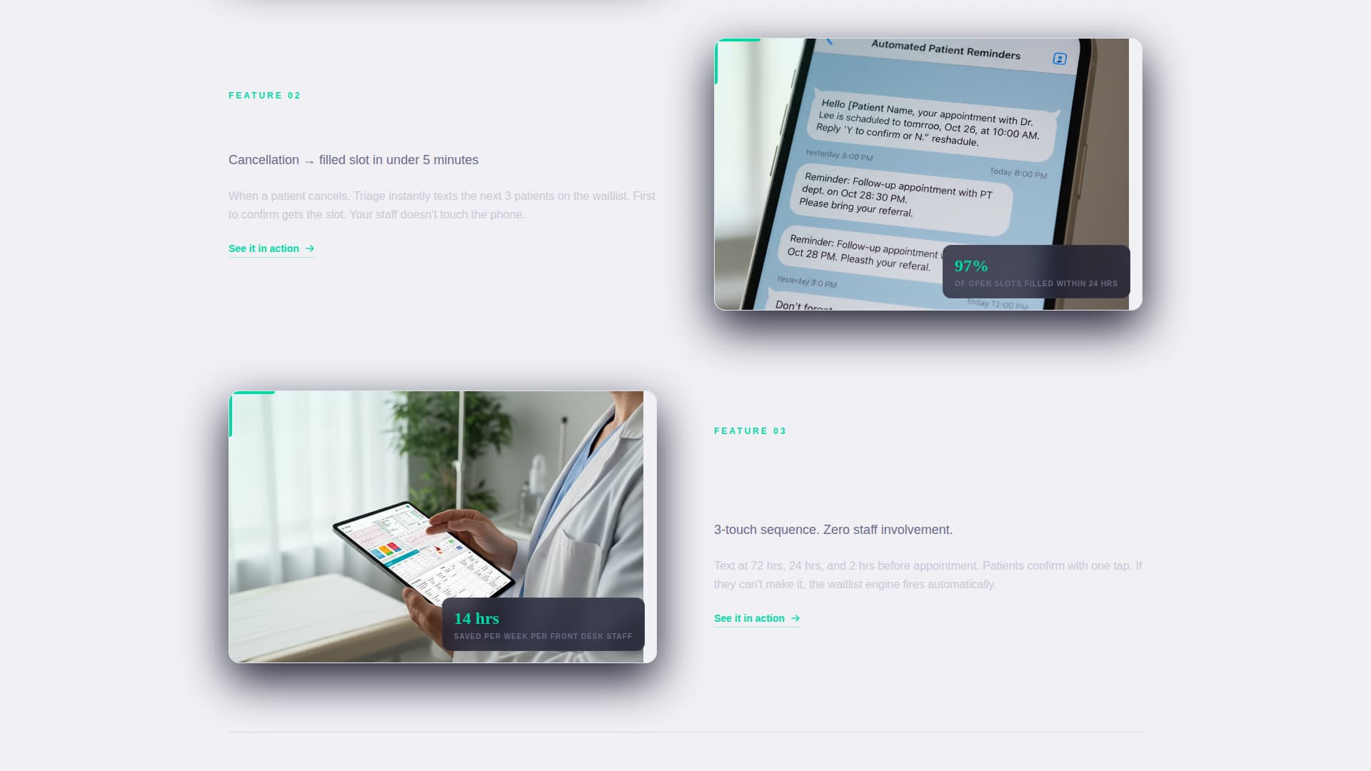 Vital — Health CRM Landing Page Template