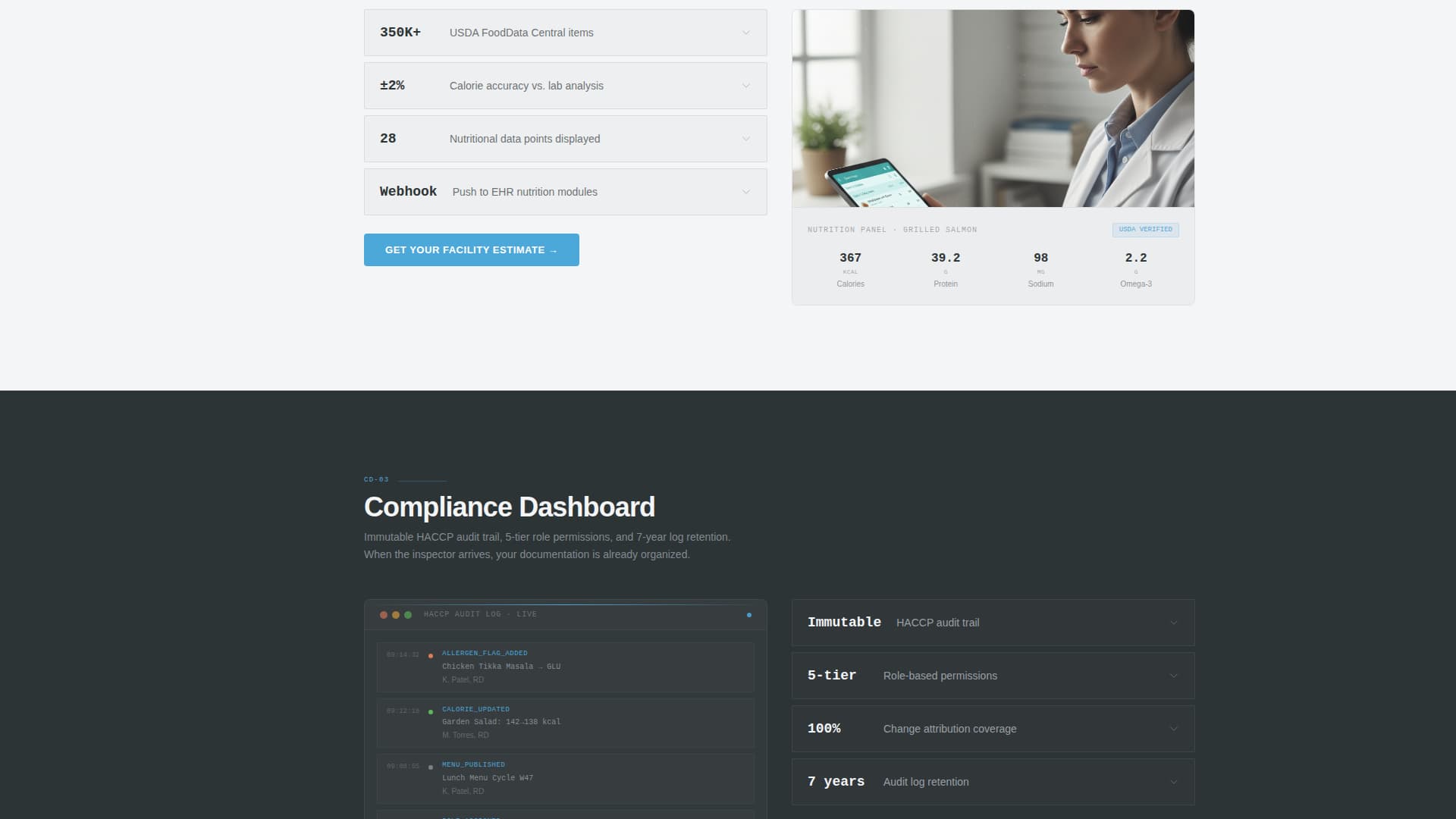 Healthcare Digital Presence Cost Calculator Website Template