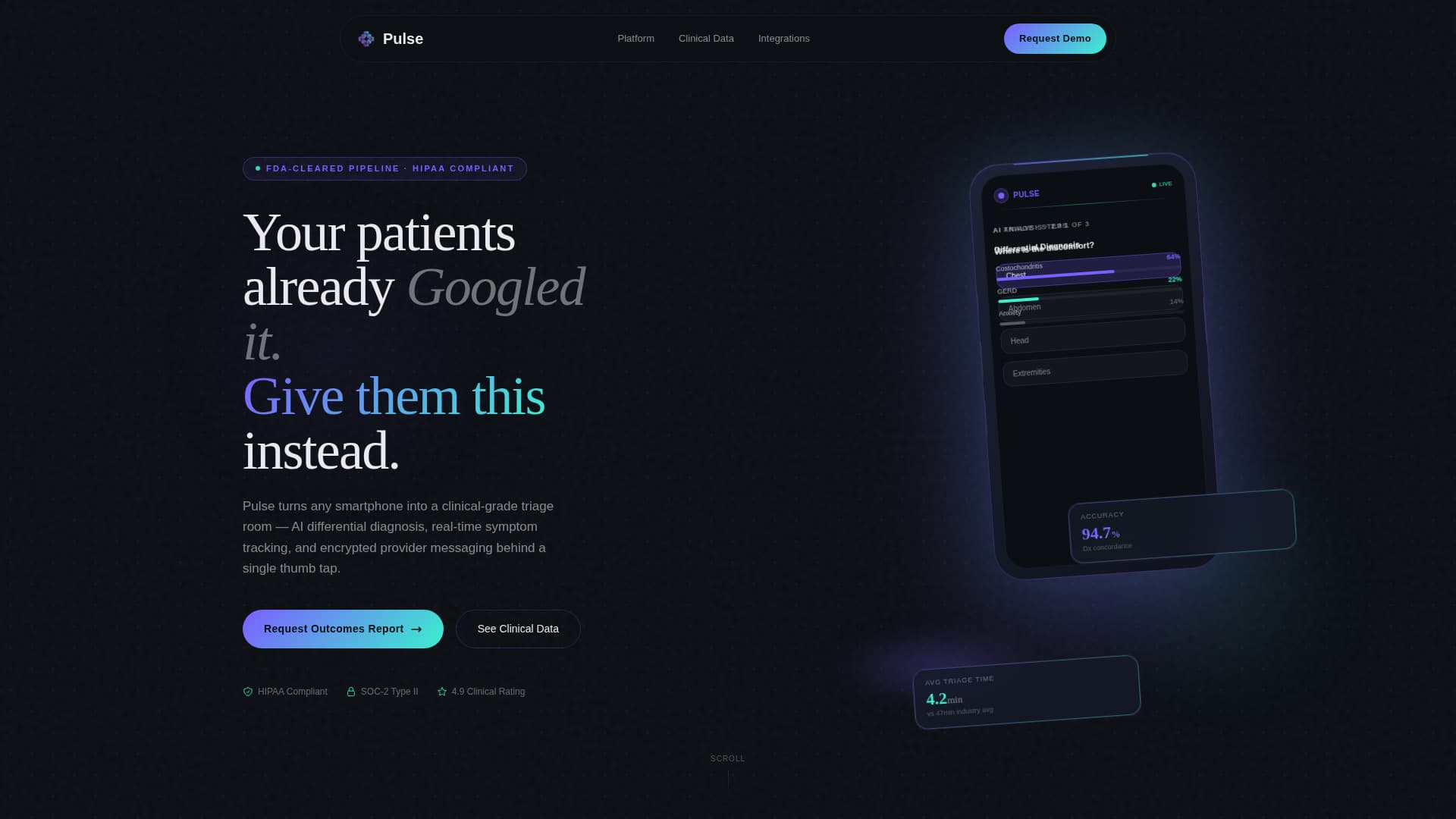 Healthcare Software & SaaS Complete Professional Website Template