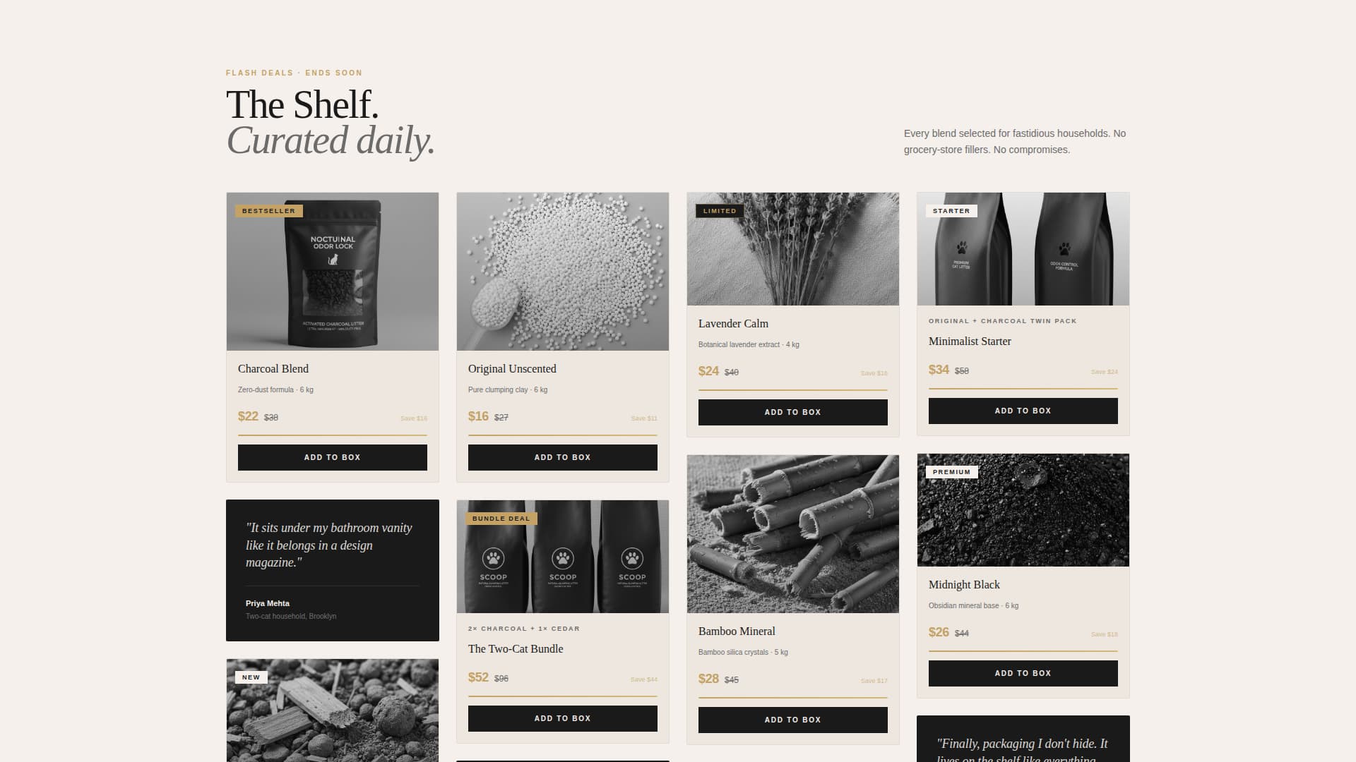 Scoop - Premium Subscription Landing Page Template