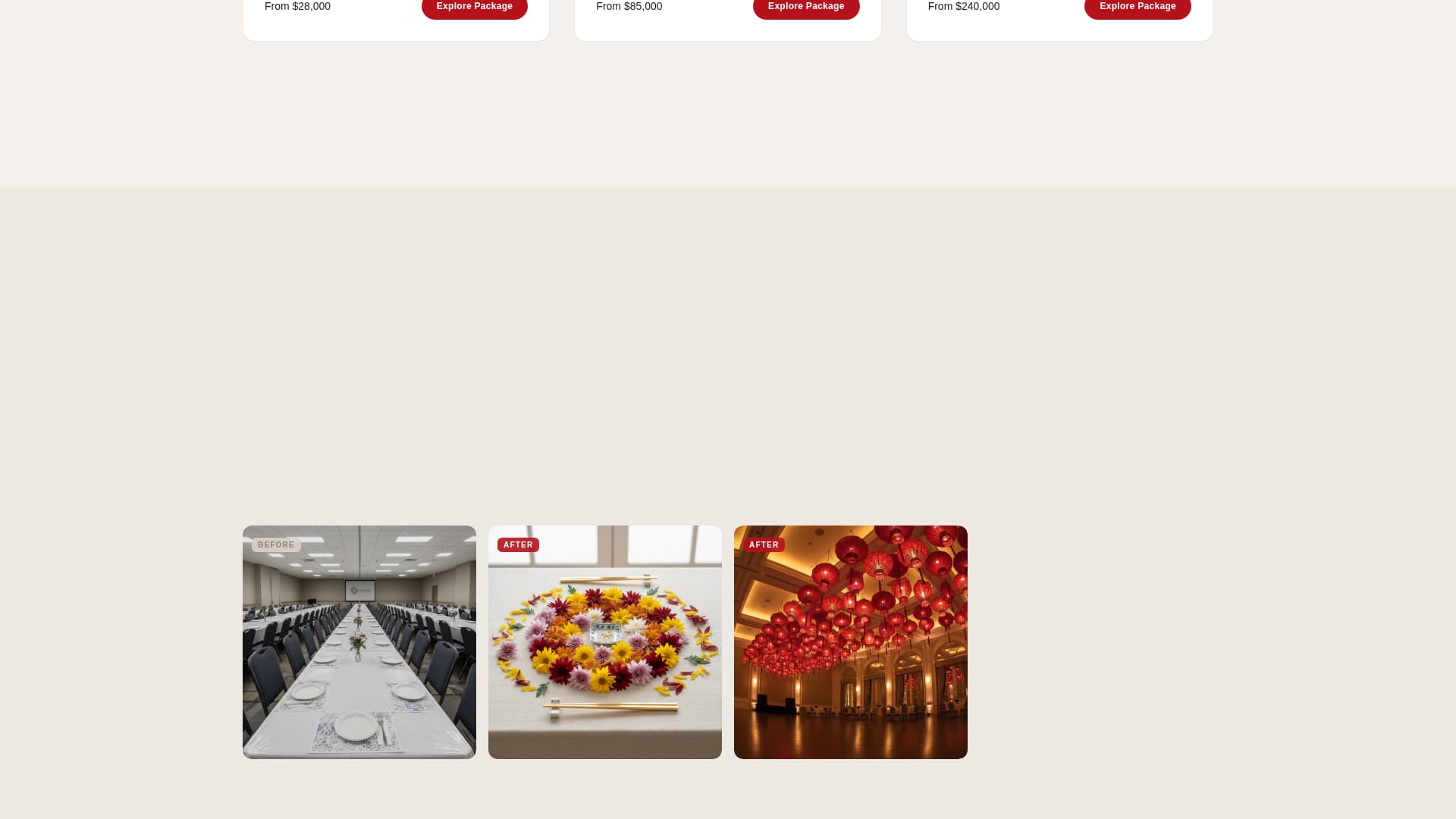 Lantern - Exquisite Celebration Landing Page Template