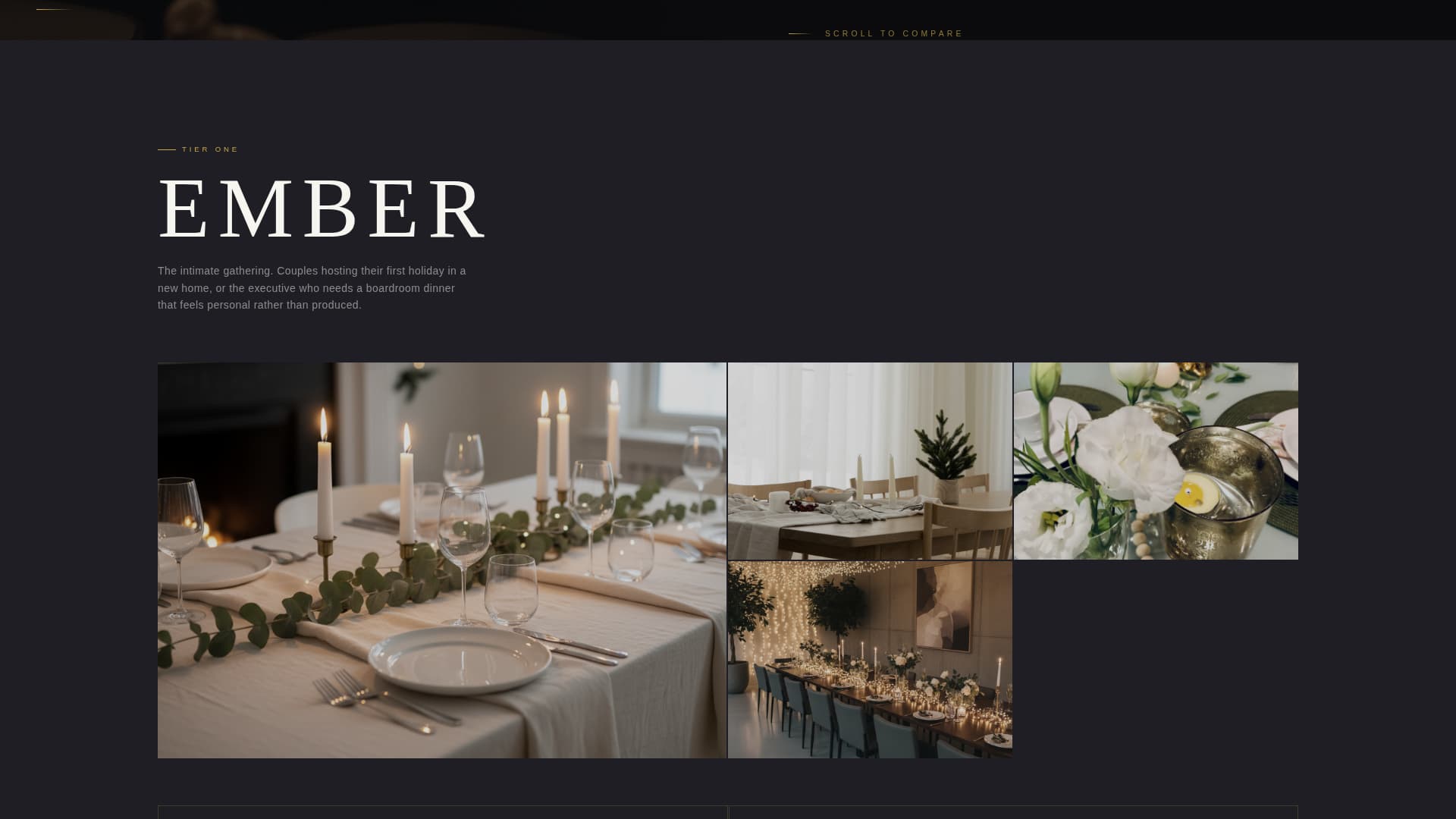 Tidings - Luxe Christmas Landing Page Template