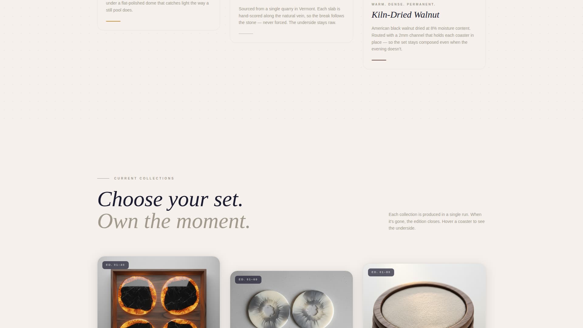 Coaster - Elegant Barware Landing Page Template