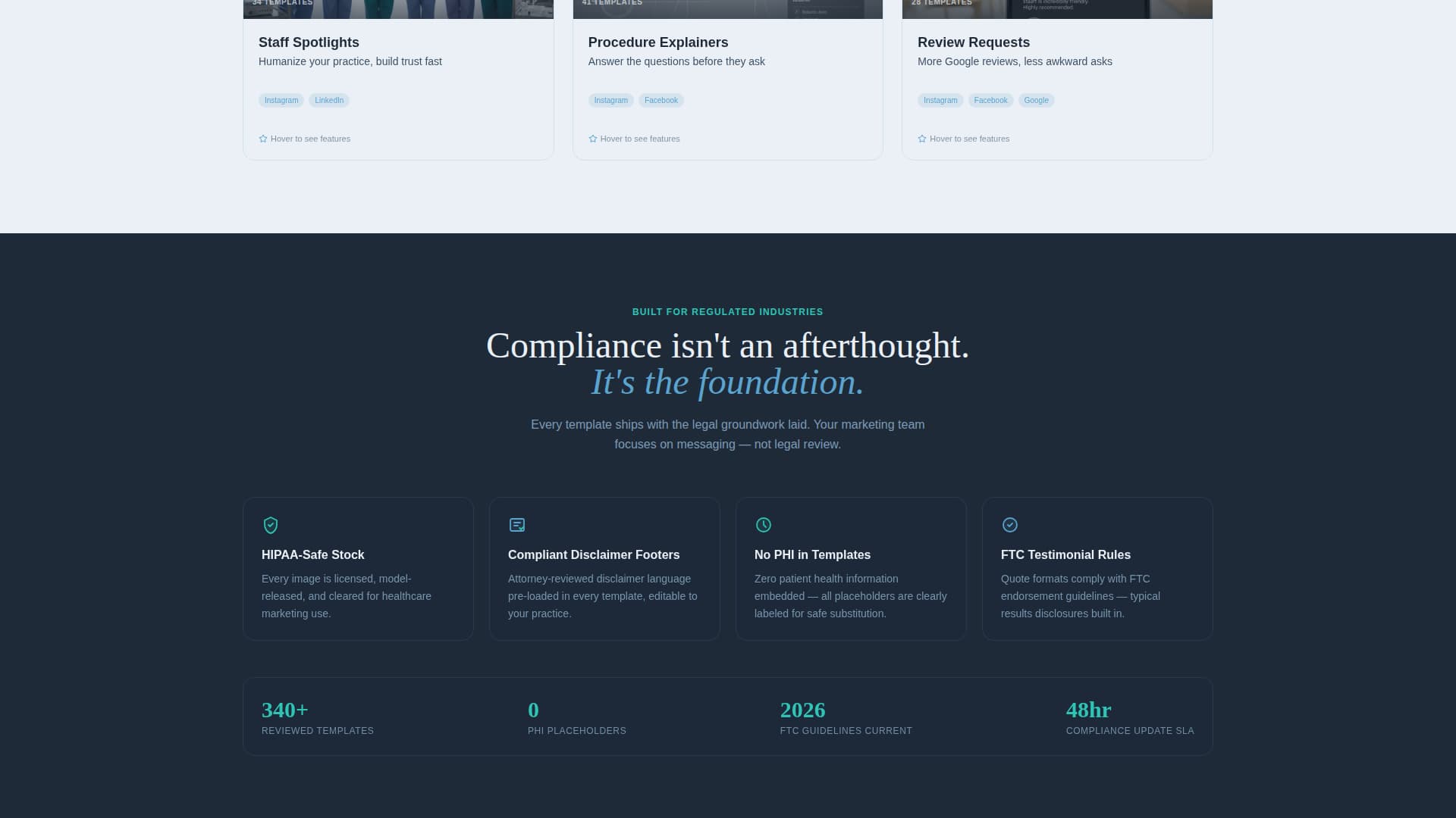 Healthcare Digital Presence Advanced Booking Website Template