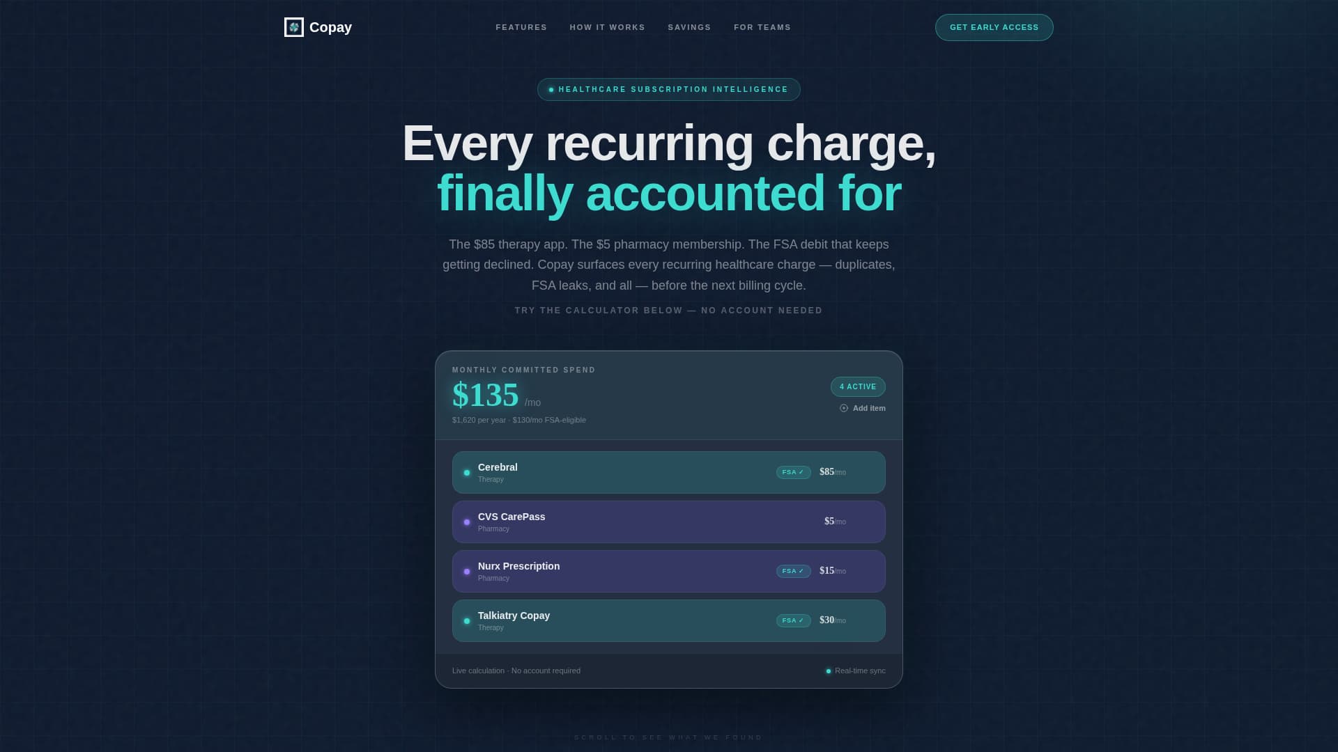 Healthcare Software Complete Cost Calculator Website Template
