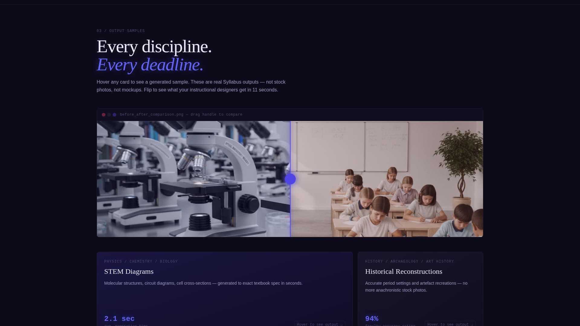 AI for Higher Education Advanced Education Website Template