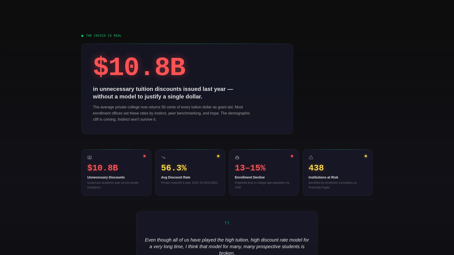 AI for Higher Education Pricing Website Template