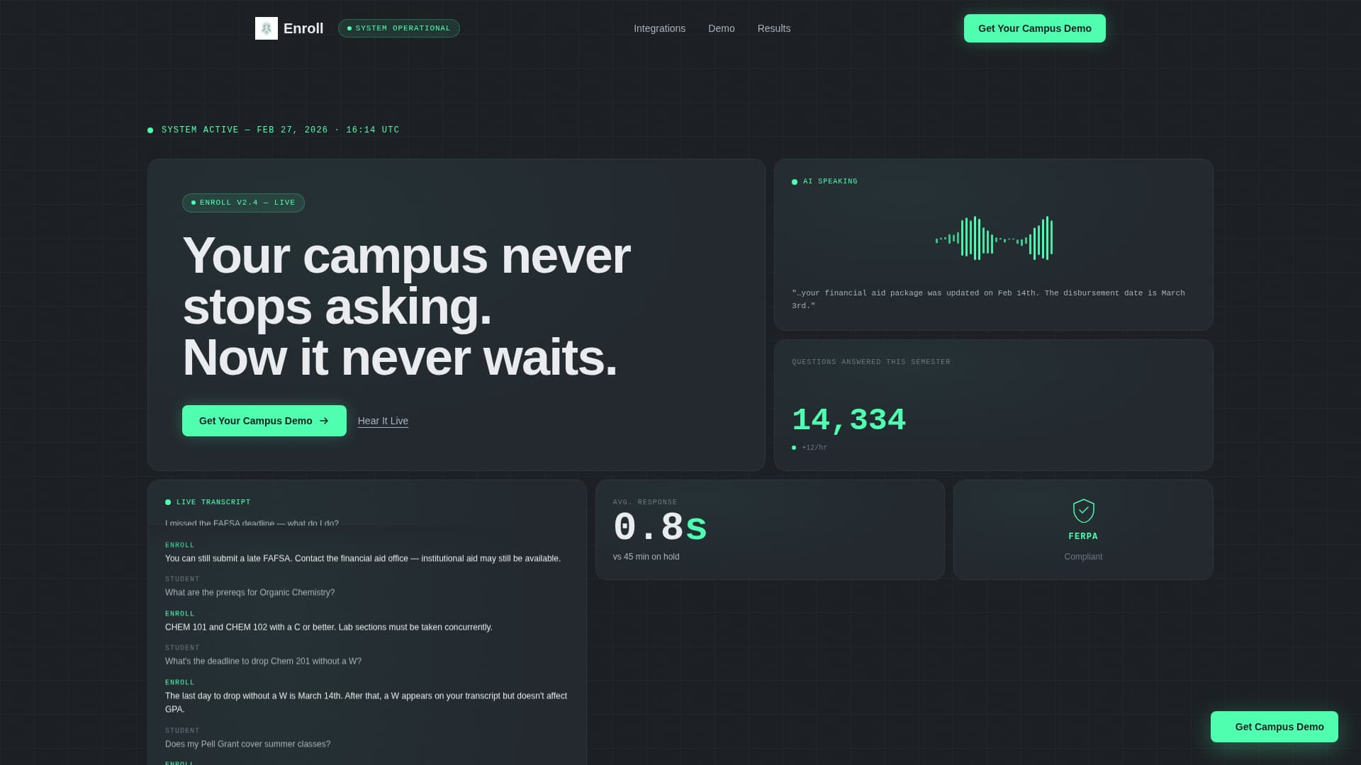 AI for Higher Education Complete Education Website Template