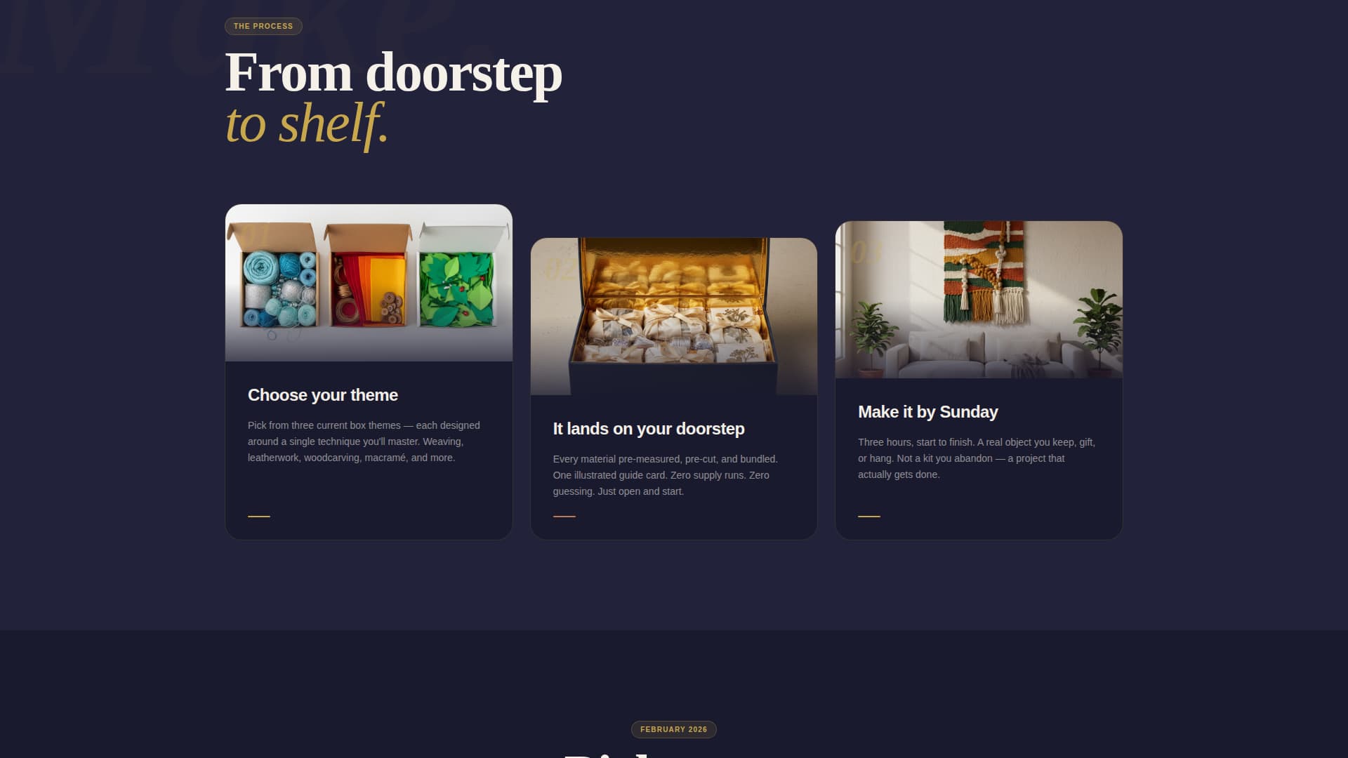 Craftbox - Irresistible Maker Landing Page Template