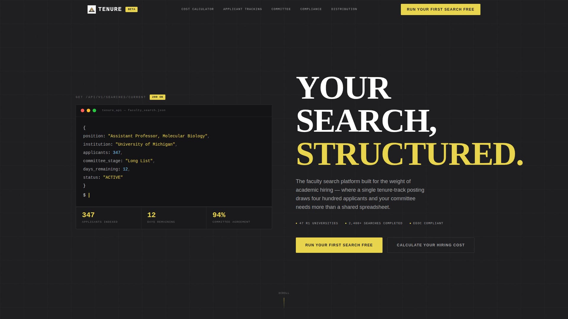 Higher Education Digital Presence Careers Website Template