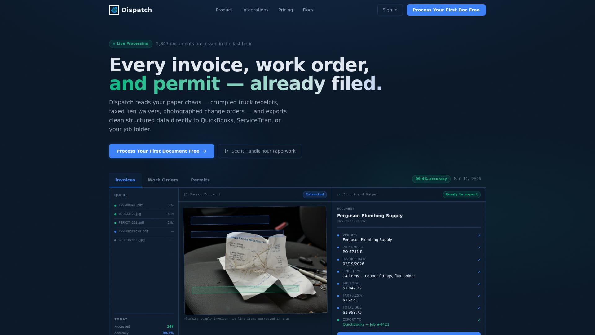 AI for Home Specialist Professional Website Template
