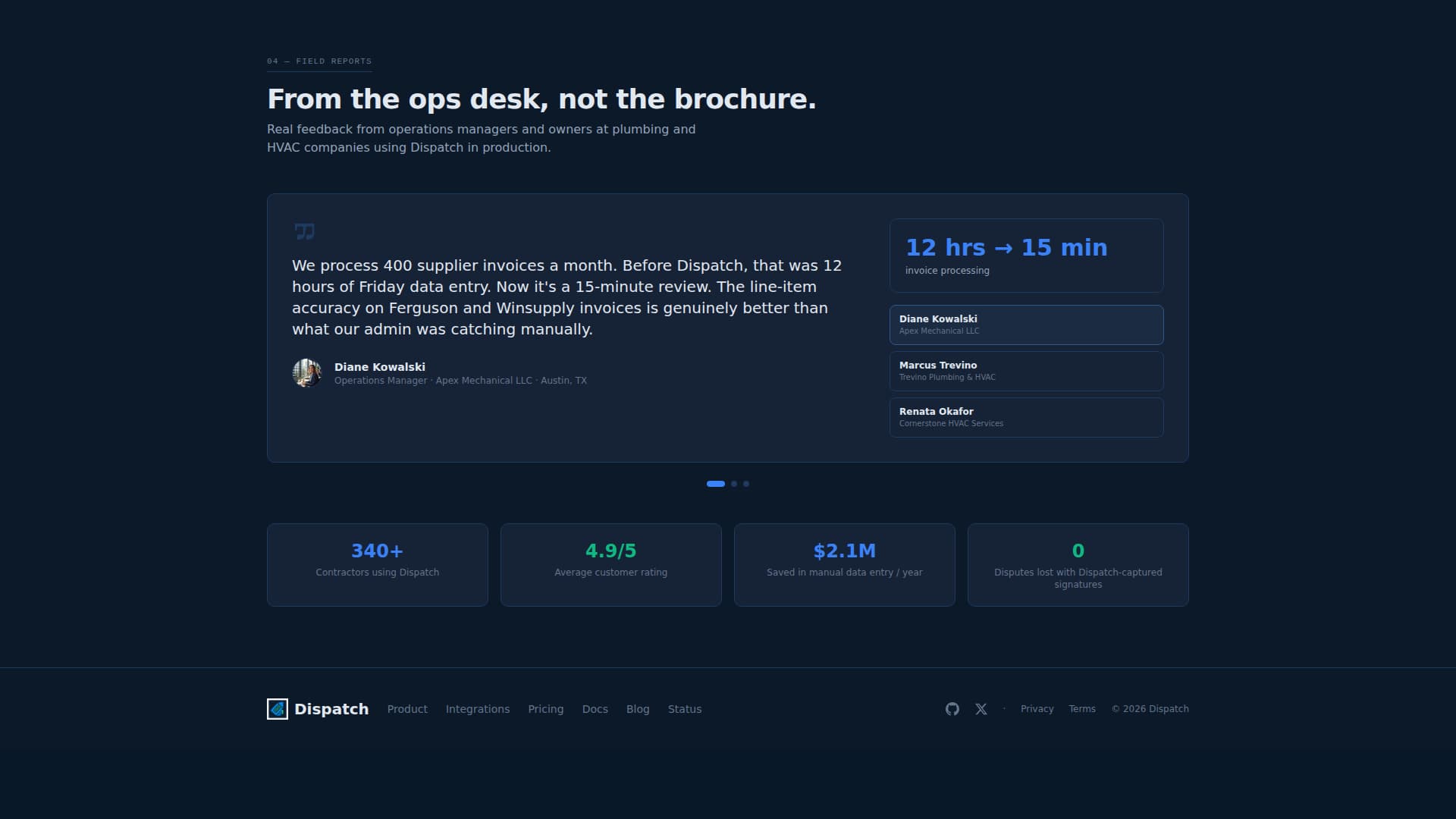 AI for Home Specialist Professional Website Template