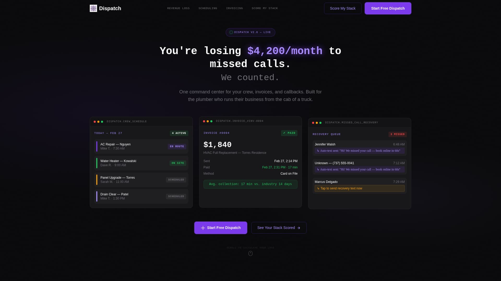 Summit — Operations Hub Landing Page Template