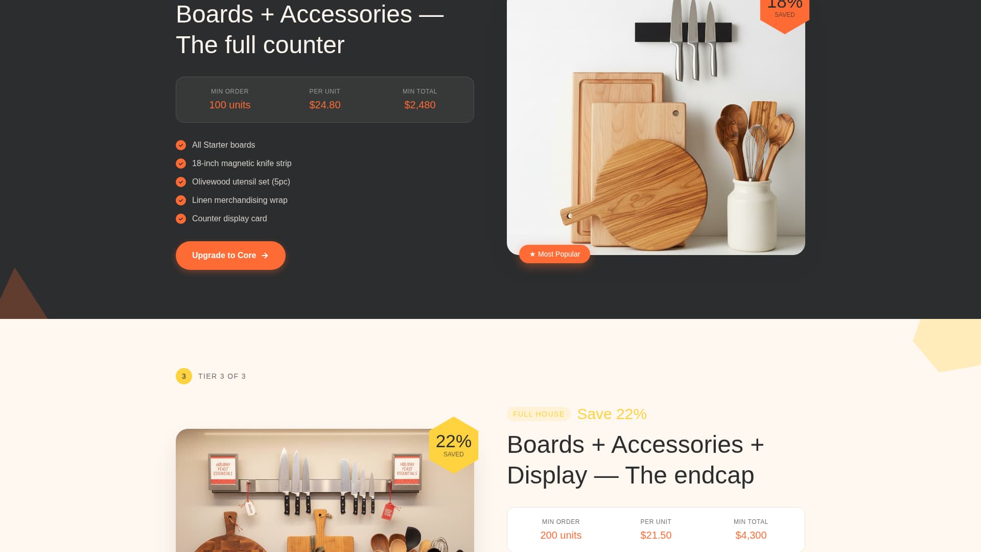 Slab - Fresh Wholesale Landing Page Template